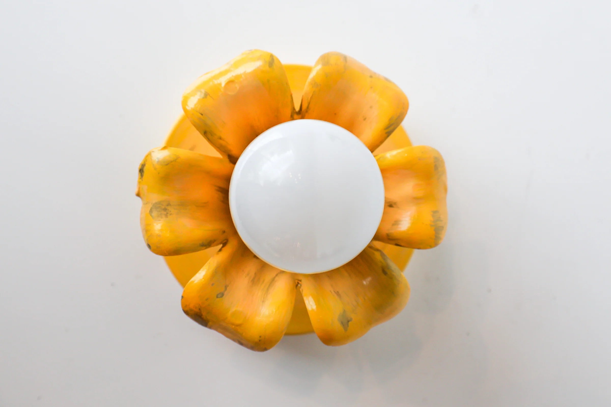 Aged Golden Yellow Octavia Sconce or Flushmount - Image 3