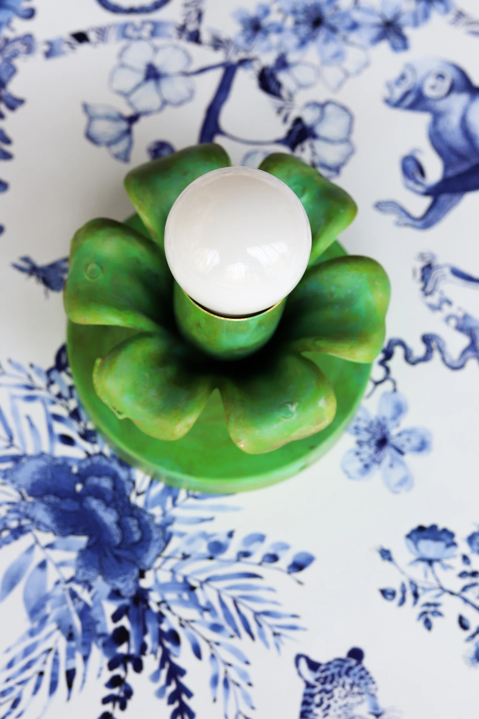 Aged Green Octavia Sconce or Flushmount - Image 10