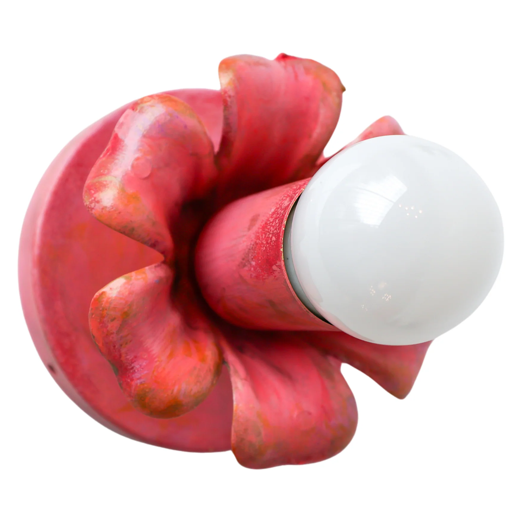 Aged Red Octavia Sconce or Flushmount