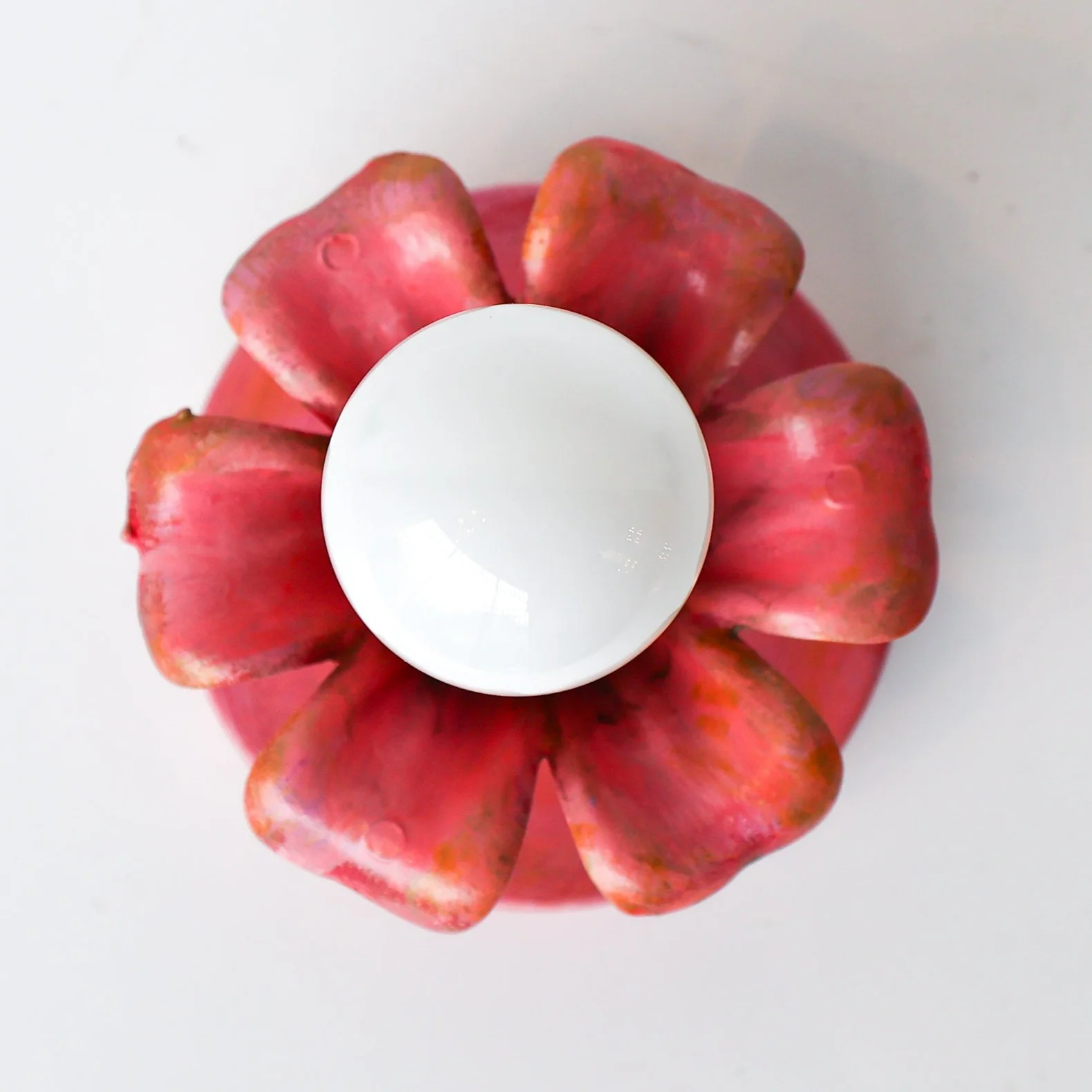 Aged Red Octavia Sconce or Flushmount - Image 3