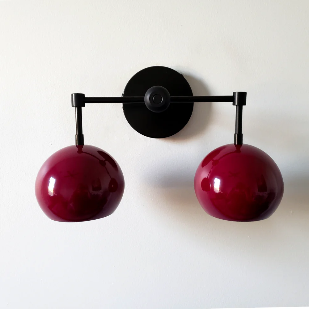 Black Cherry Powdercoating Sample - Image 3