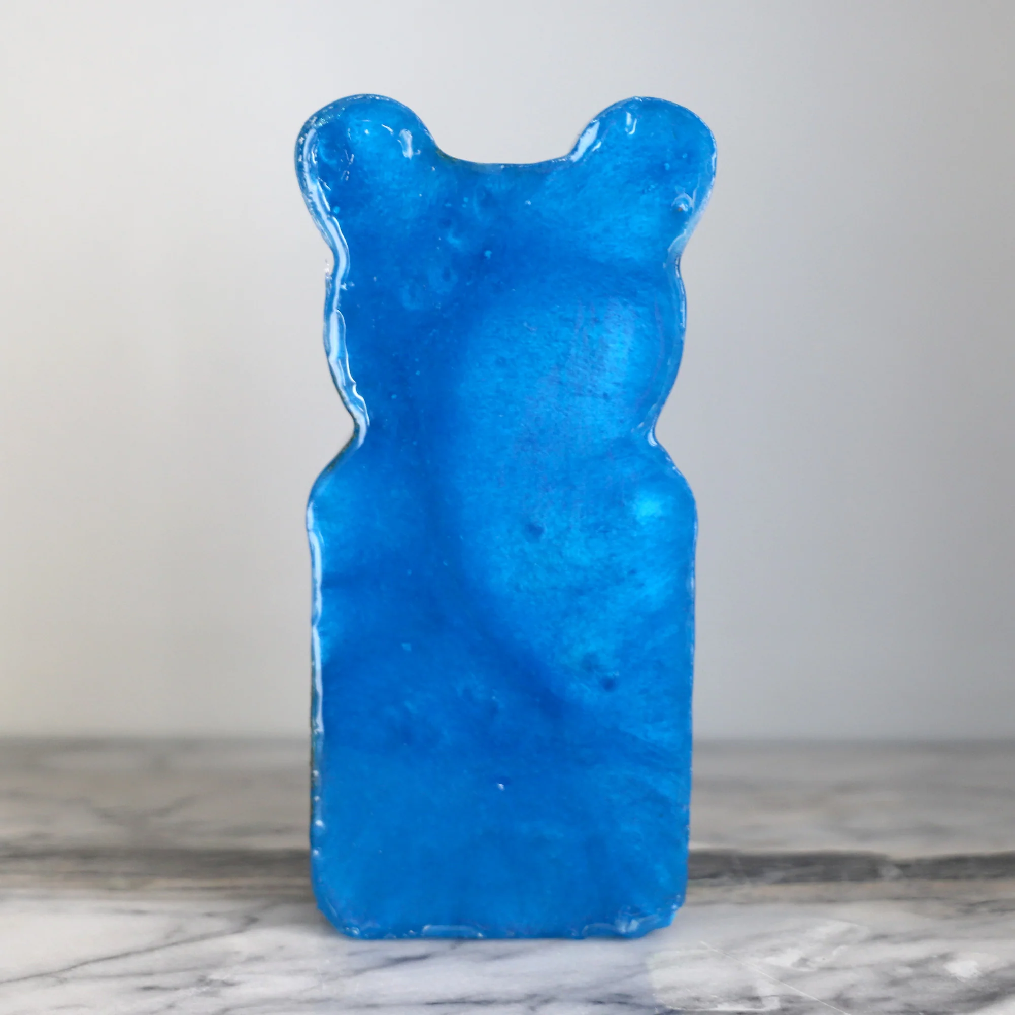 Blue Bear with Leaves - Image 7