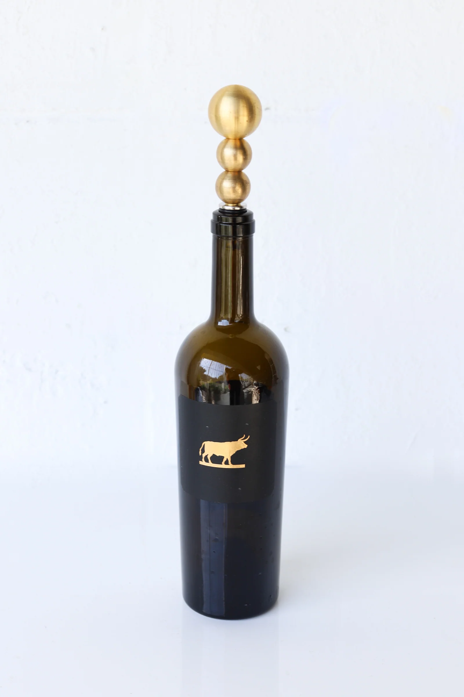 Brass Ball Bottle Stopper - Image 3