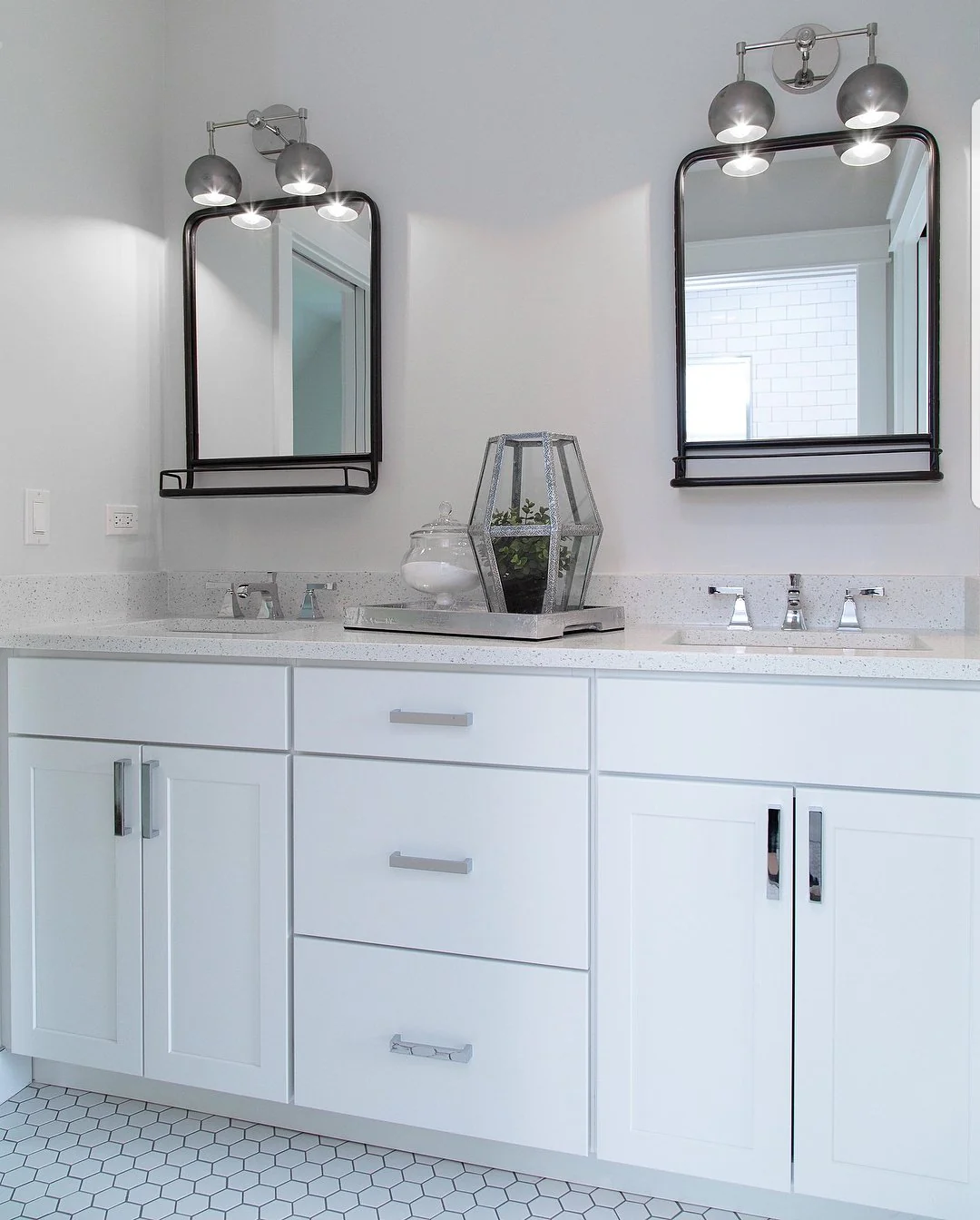 Double Loa Sconce with Steel Shades - Image 2