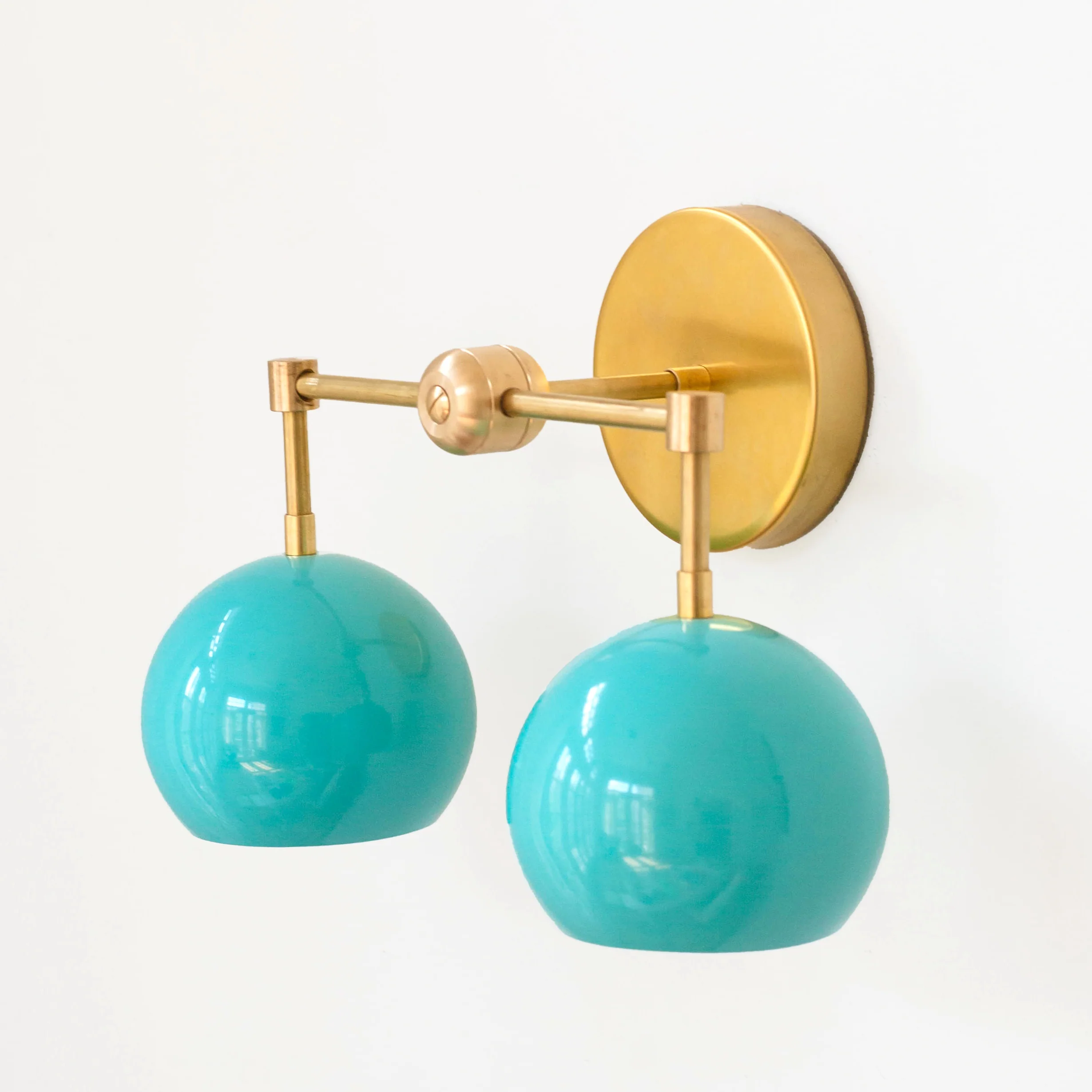 Double Loa Sconce with Poolside Shades - Image 8