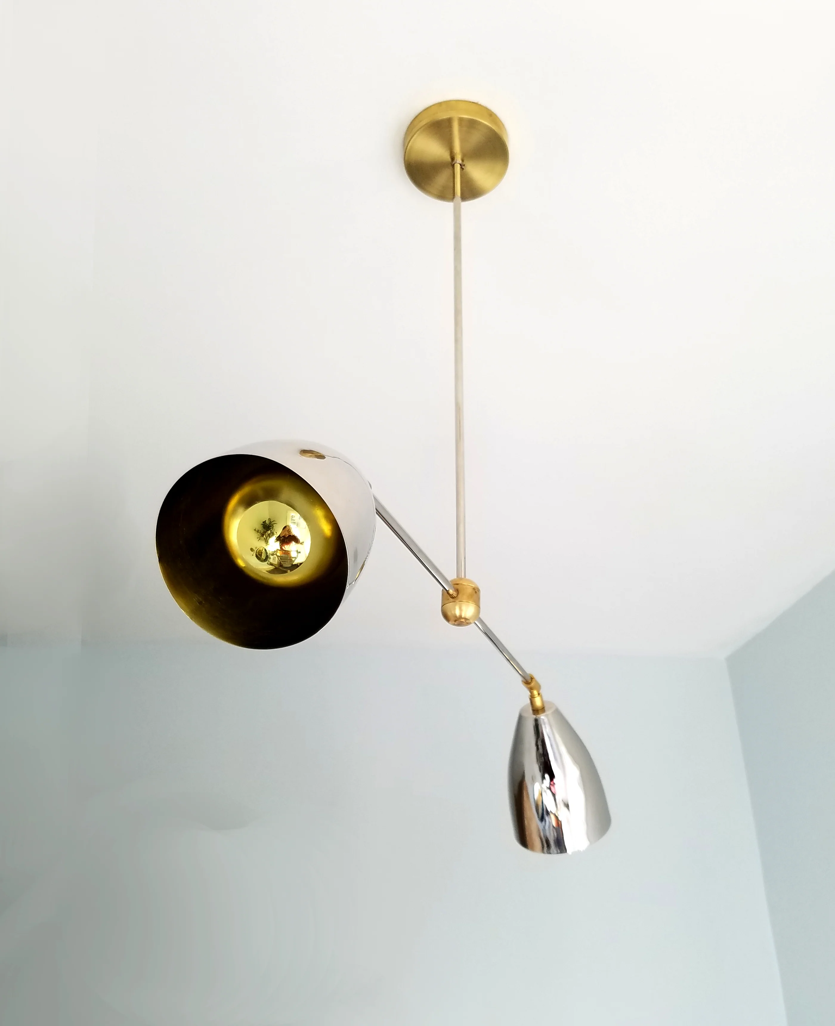 Drew Chandelier - Two Lights - Image 4
