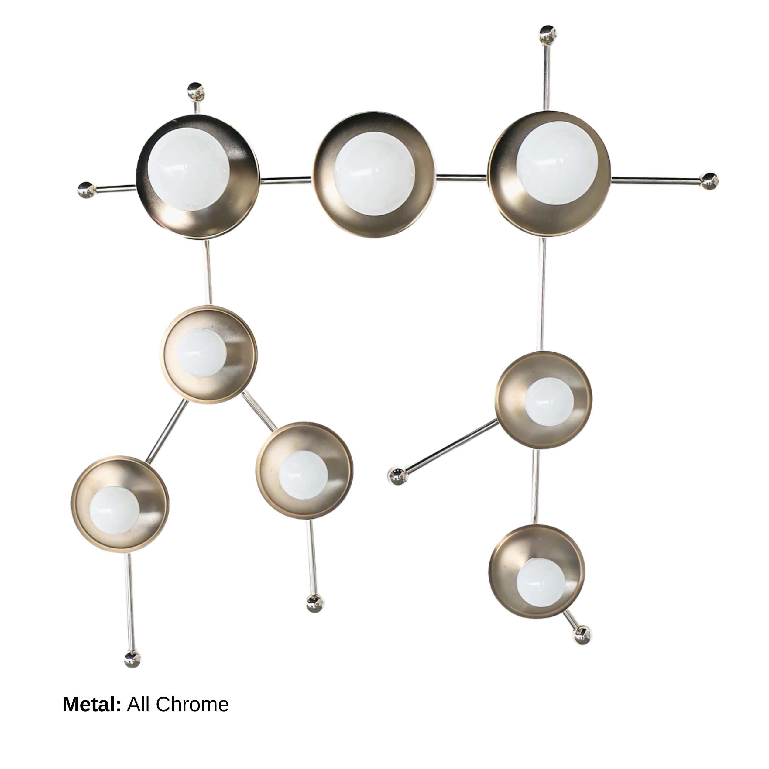 Gemini One Flushmount or Sconce - Image 4