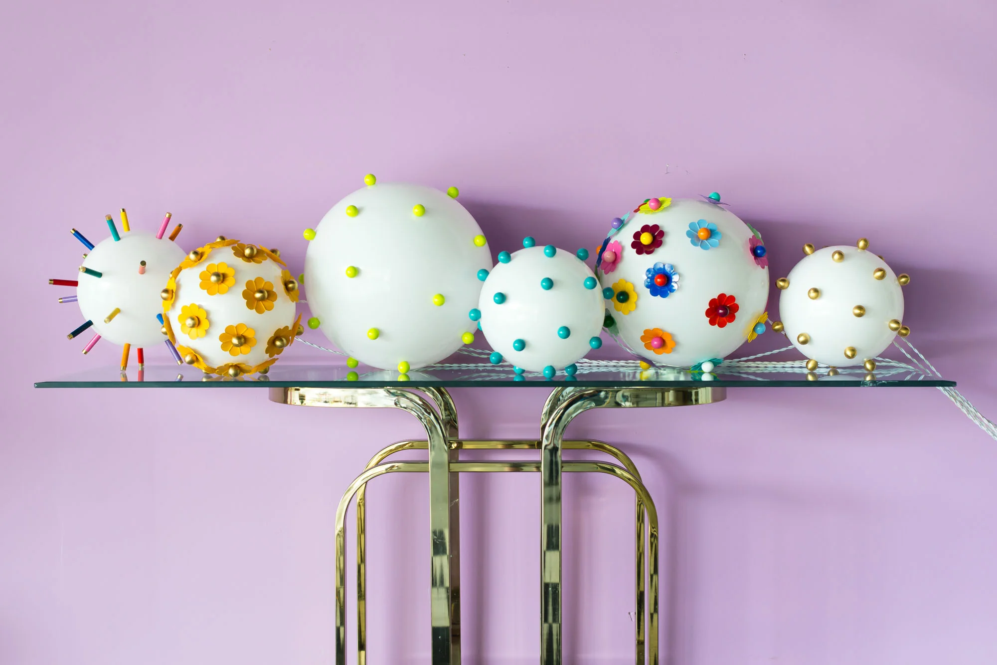 Polka Dot Gumball Chandelier - Image 20