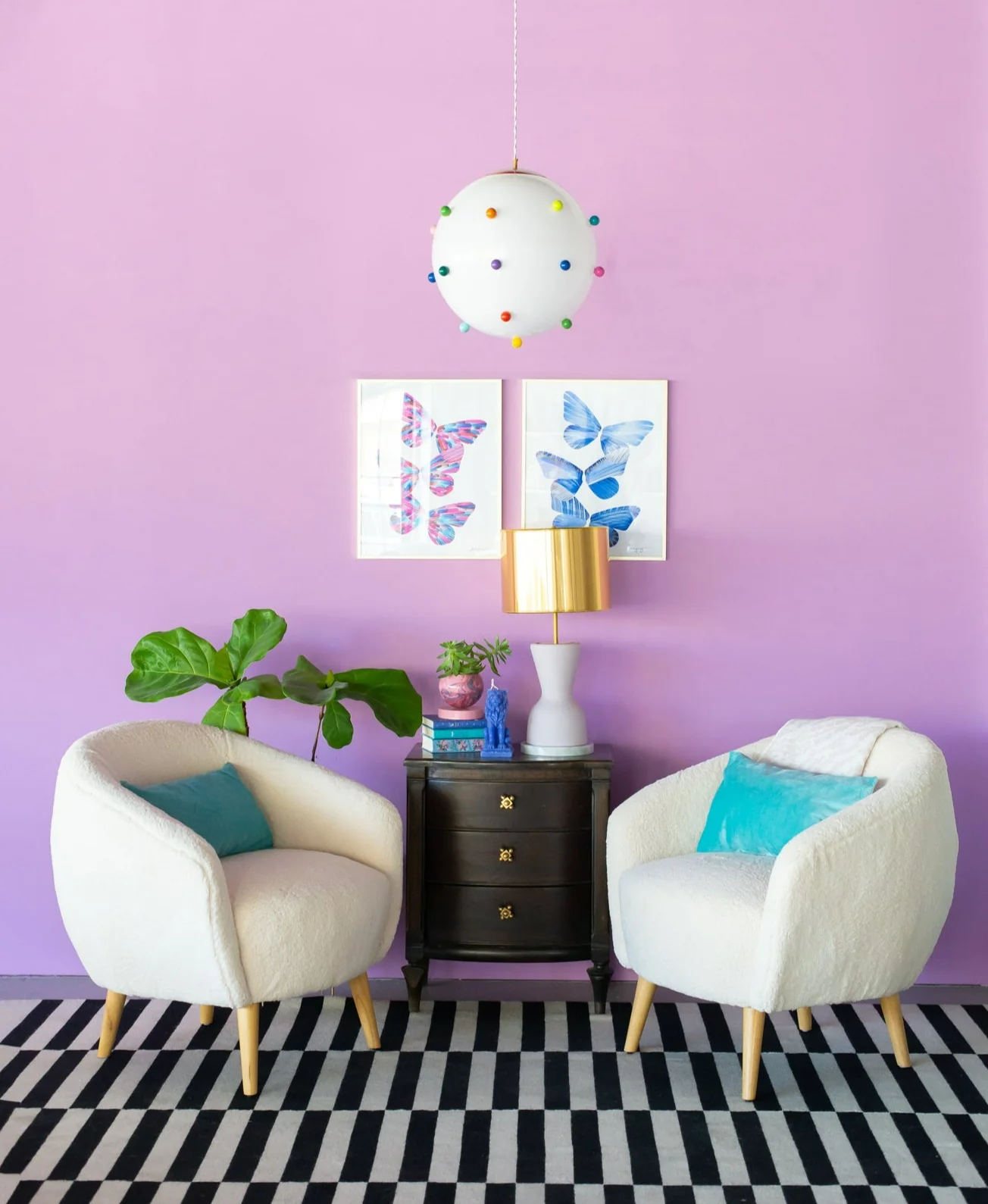 Polka Dot Gumball Chandelier - Image 23