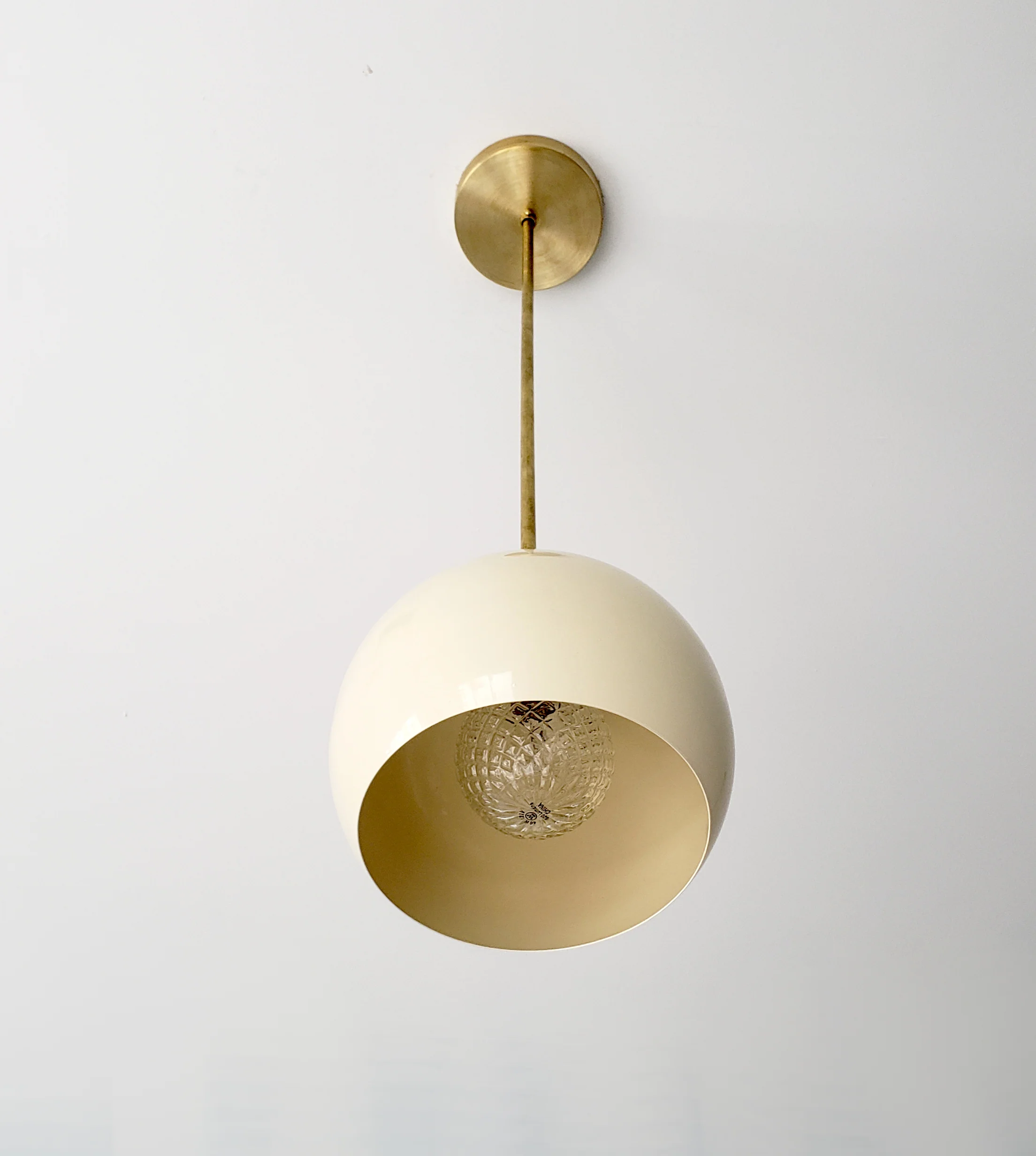 Large Loa Pendant with Cream Shade - Image 5