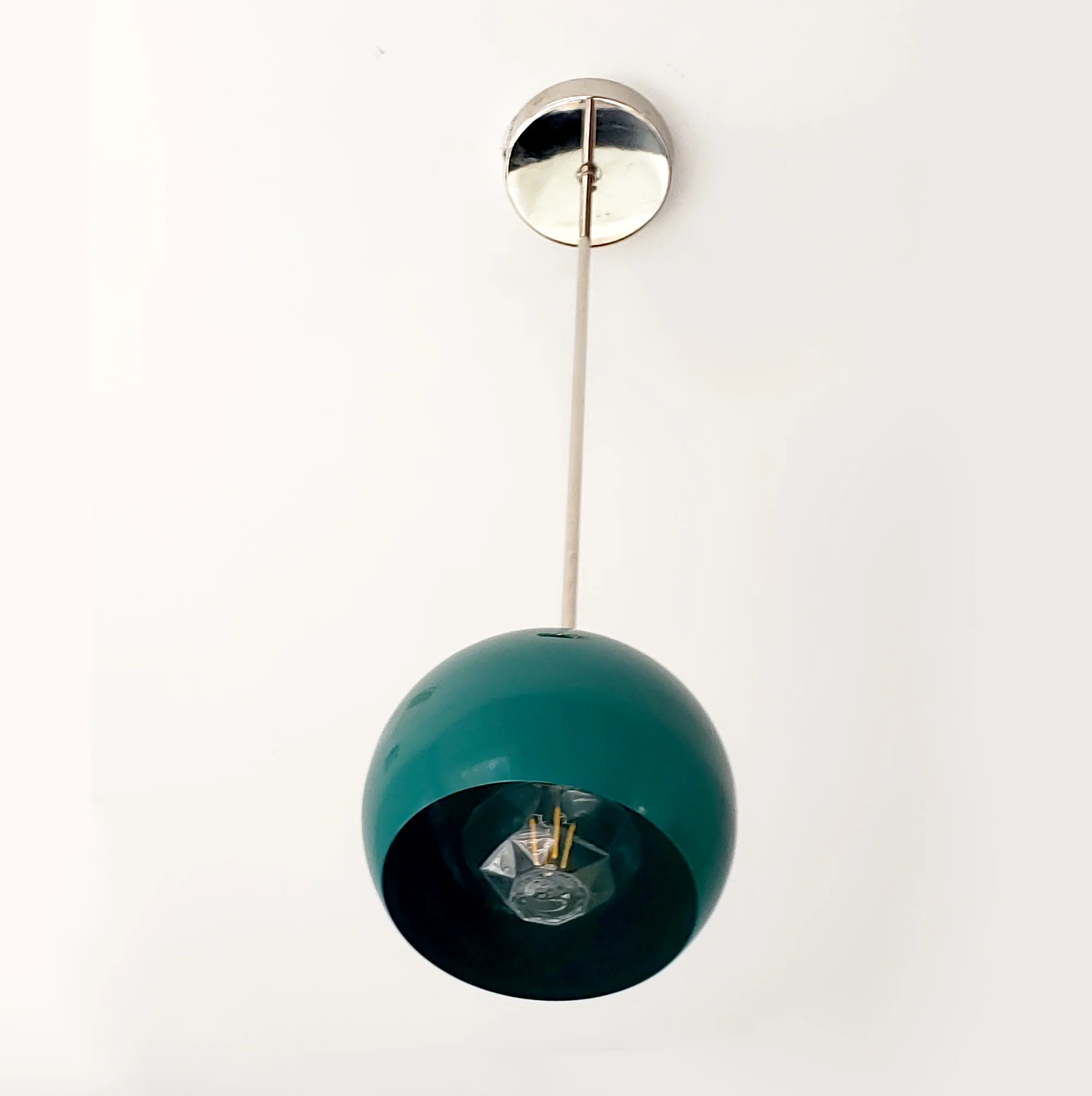 Large Loa Pendant with Mermaid Green Shade - Image 3