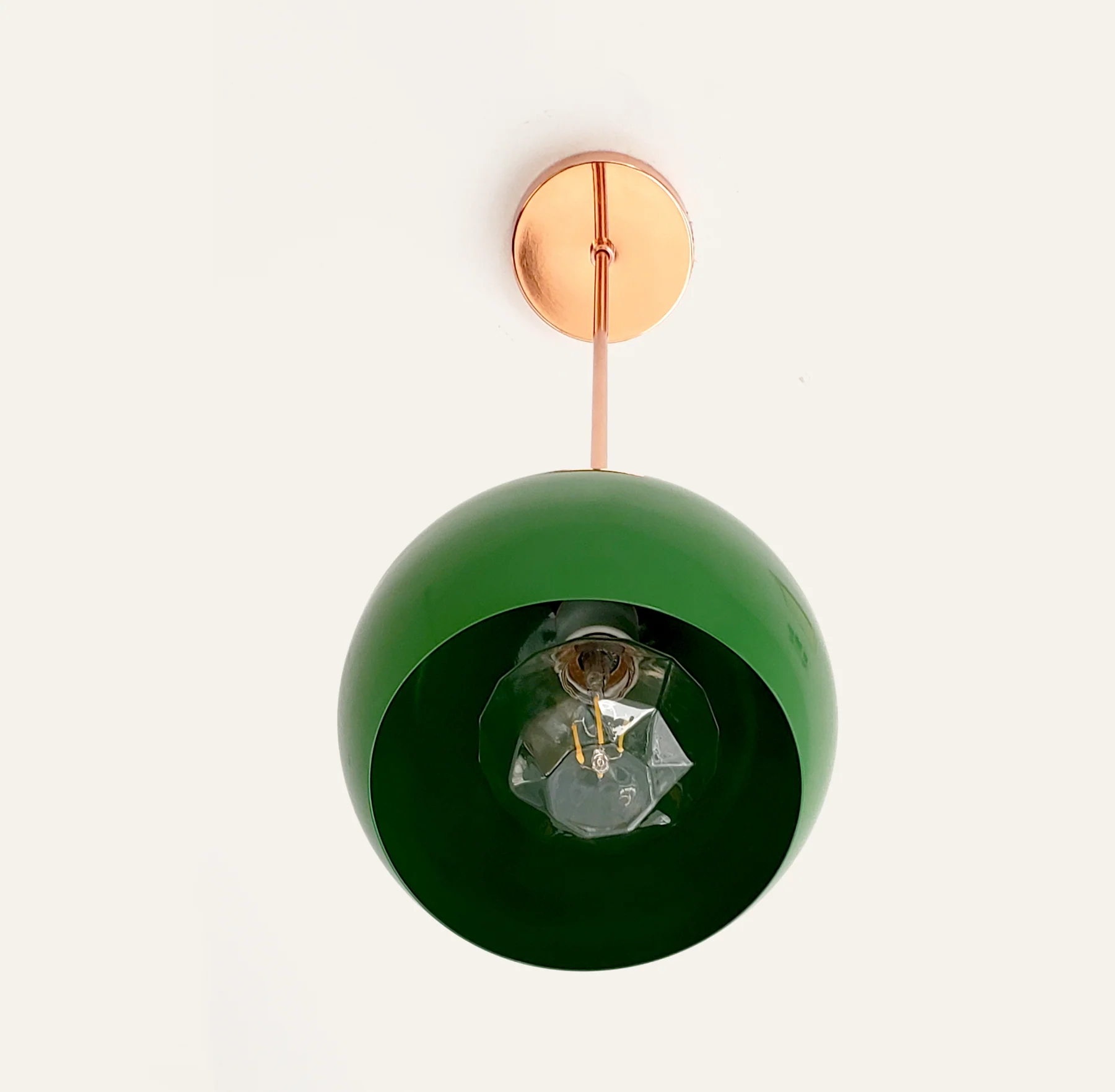 Large Loa Pendant with Spring Green Shade - Image 7