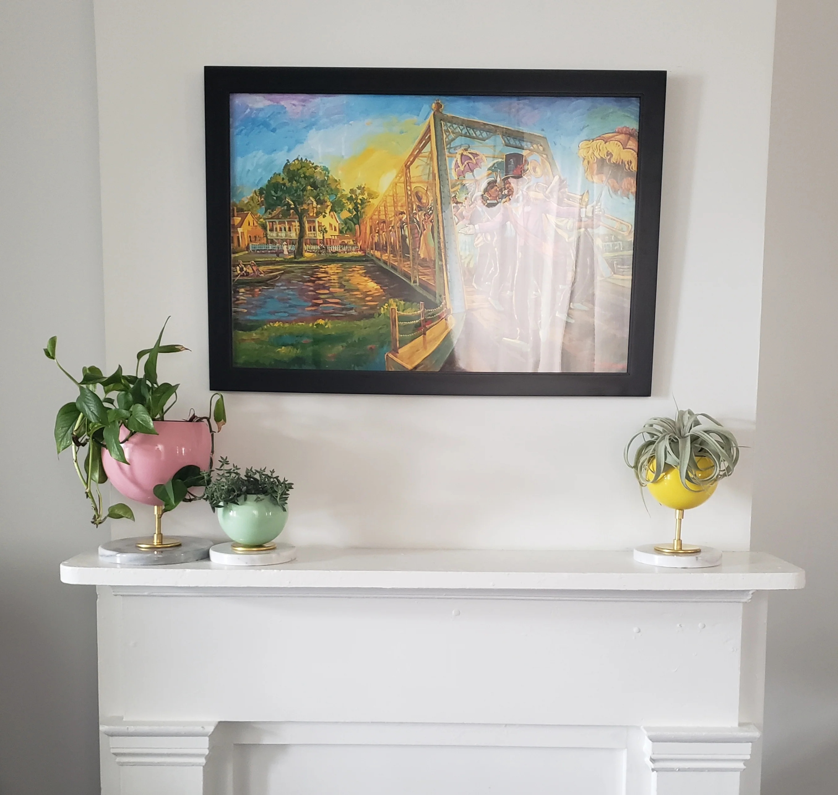 Large Marble Loa Planter - Image 6