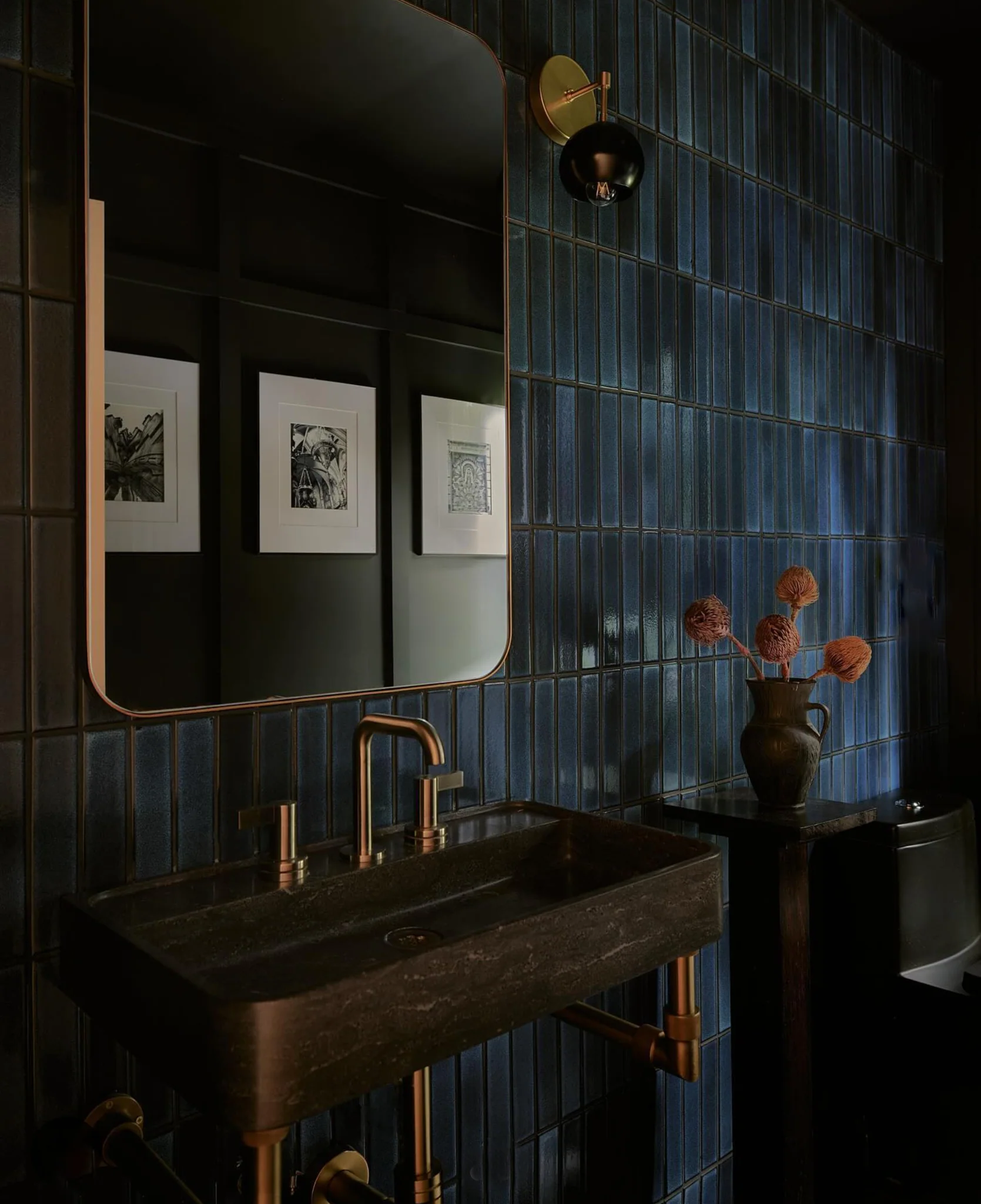 Loa Sconce with Matte Black Shade - Image 20