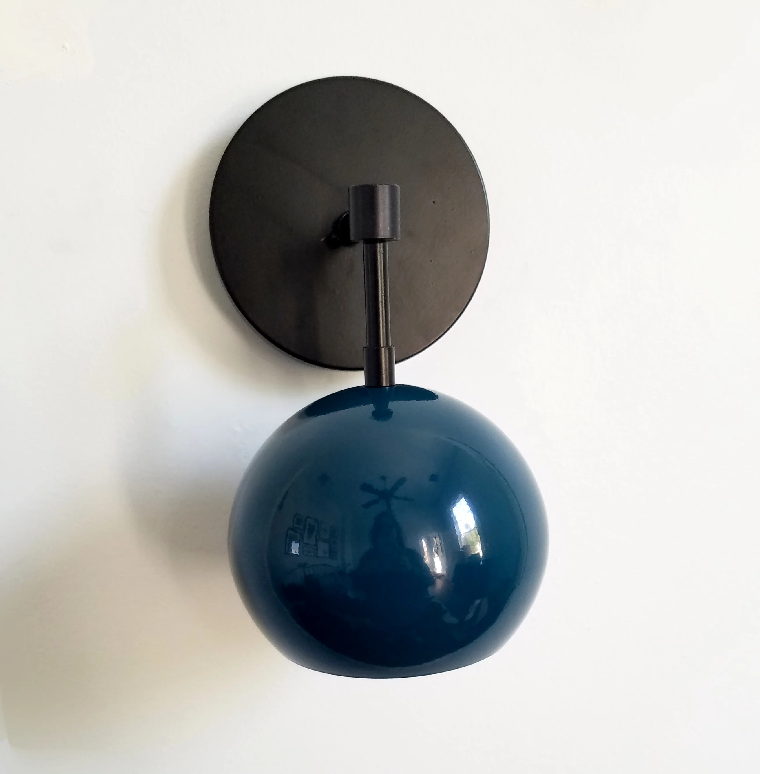 Loa Sconce with Lagoon Blue Shade - Image 4