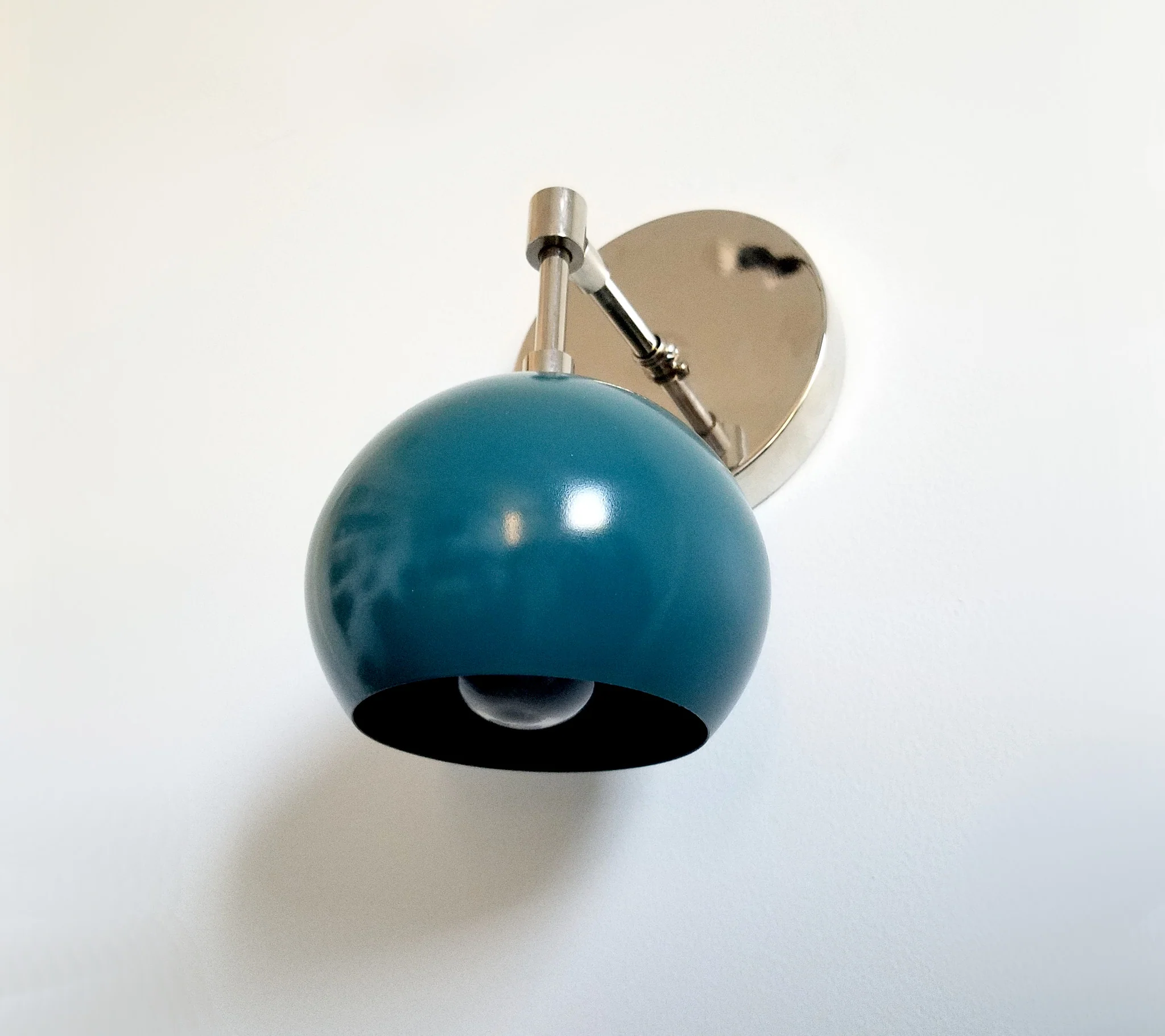 Loa Sconce with Lagoon Blue Shade - Image 7