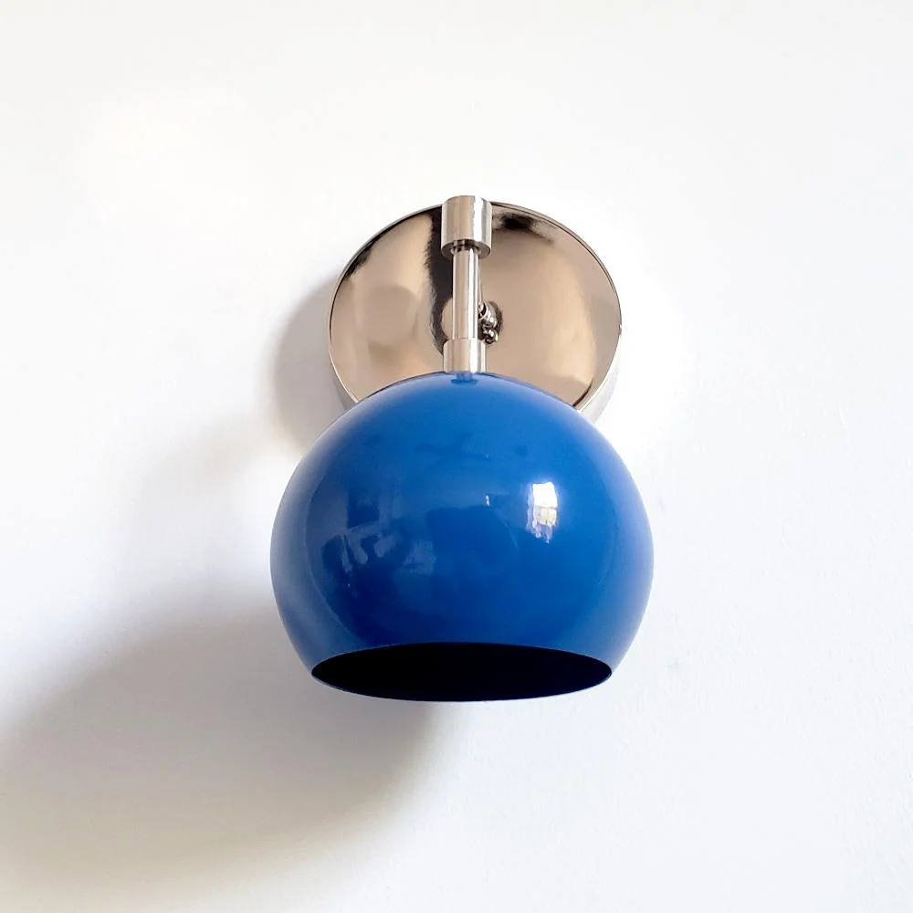 Loa Sconce with Mediterranean Blue Shade - Image 5