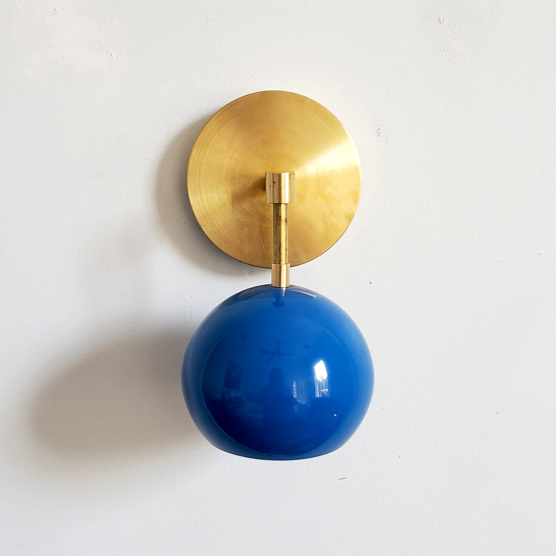 Loa Sconce with Mediterranean Blue Shade - Image 6