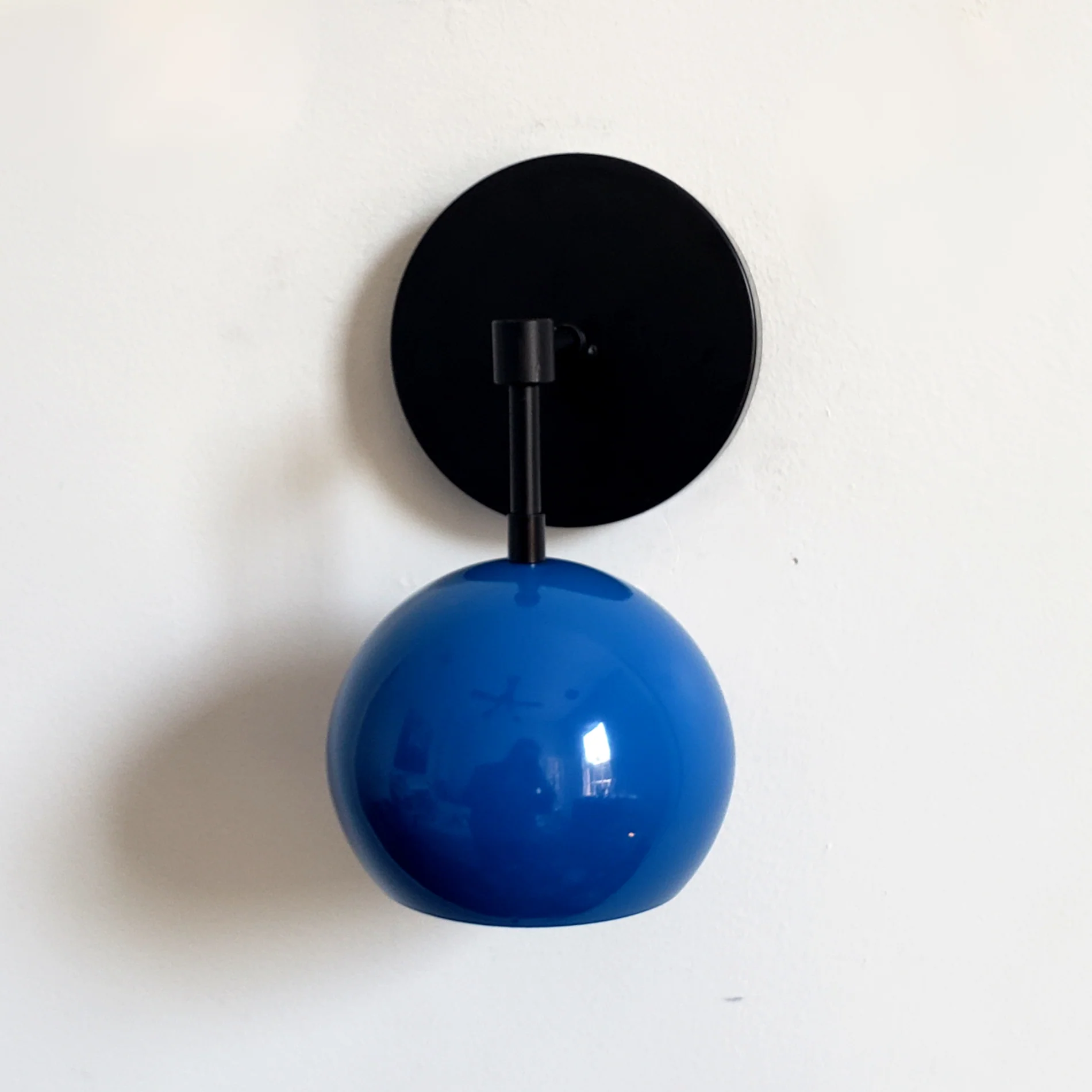 Loa Sconce with Mediterranean Blue Shade - Image 7