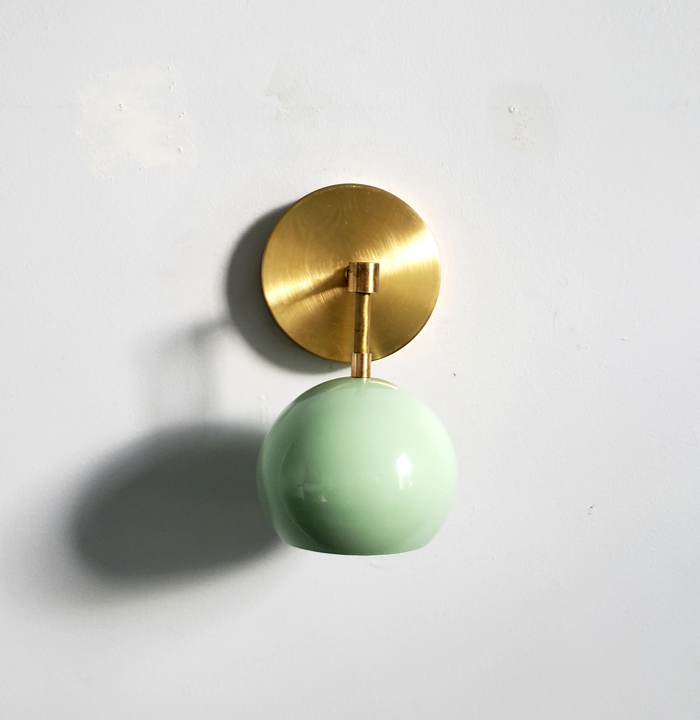 Loa Sconce with Mint Shade - Image 18