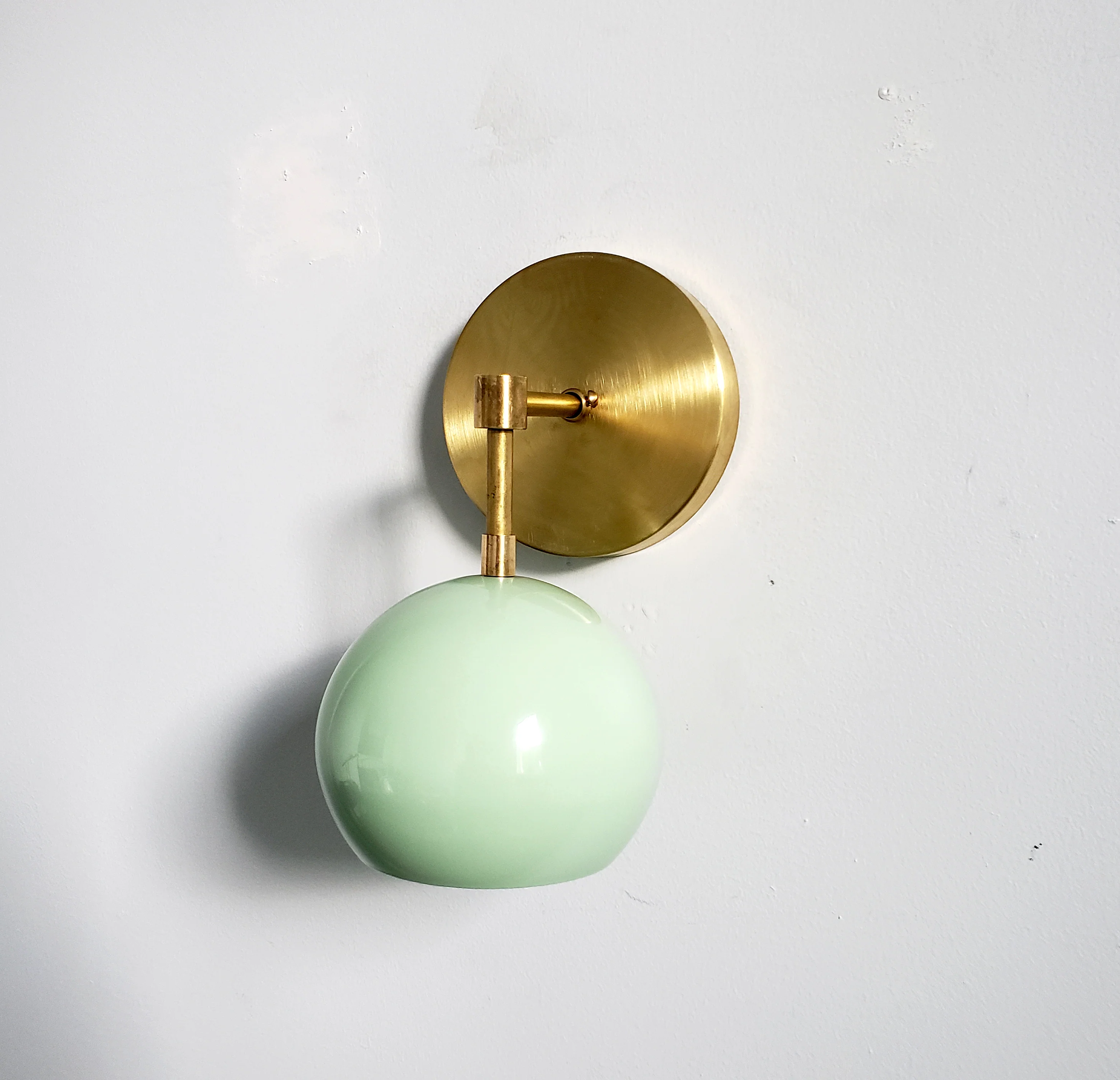 Loa Sconce with Mint Shade - Image 20