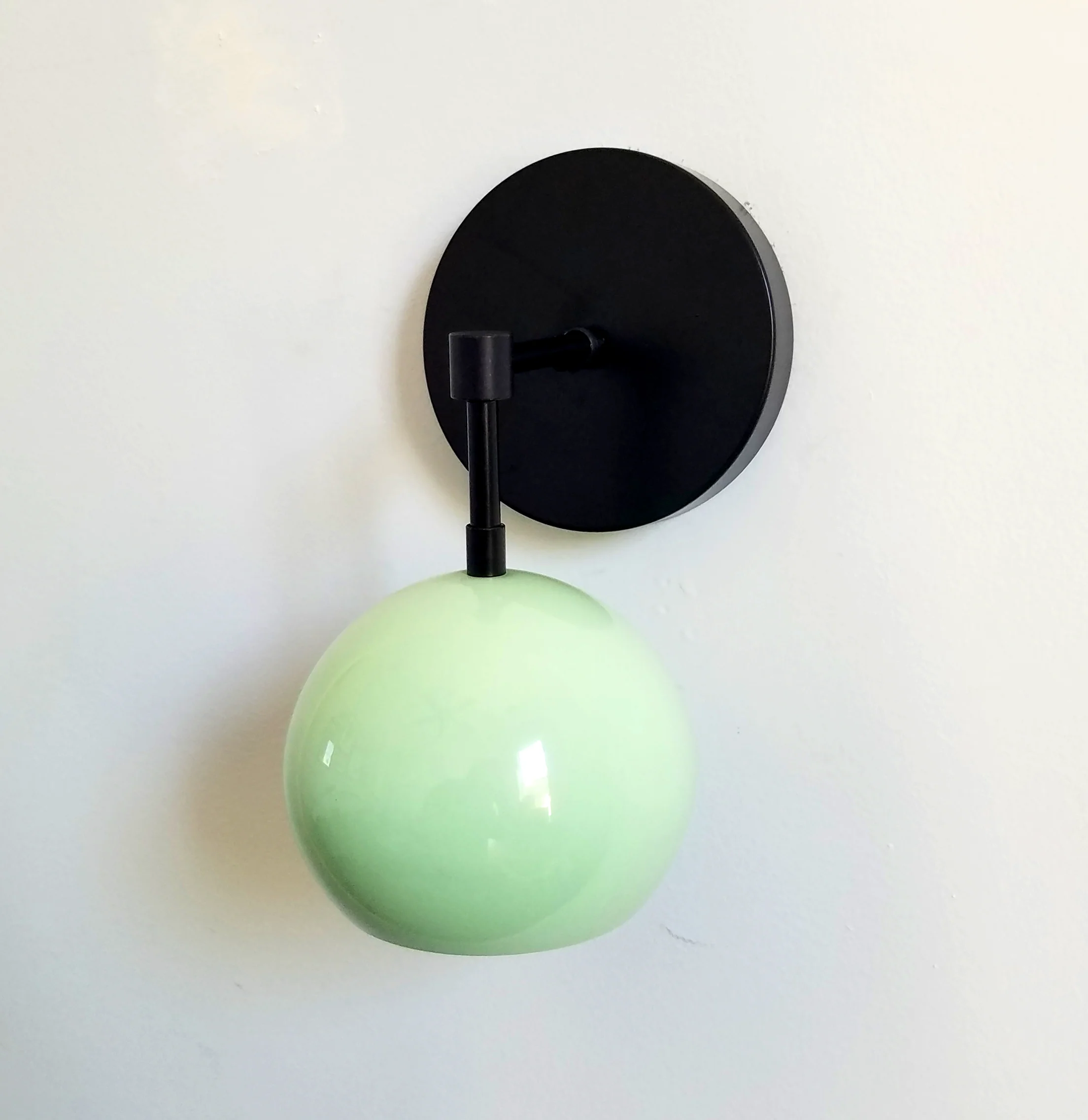 Loa Sconce with Mint Shade - Image 21