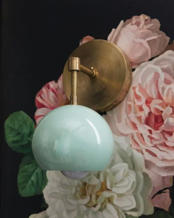Loa Sconce with Mint Shade - Image 22