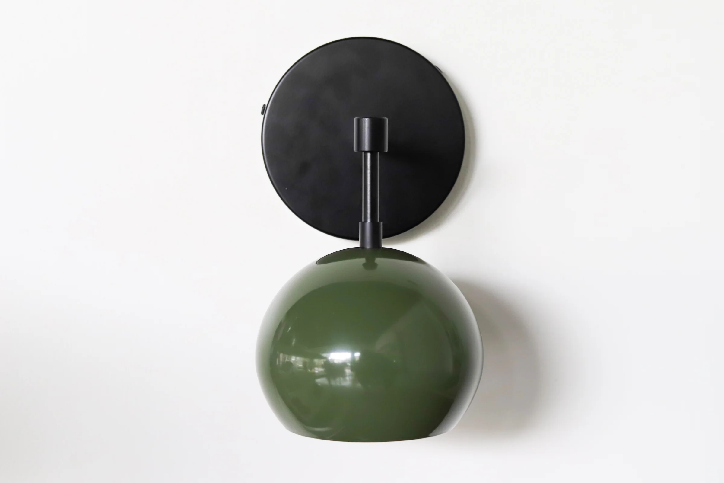 Loa Sconce with Olive Shade - Image 12