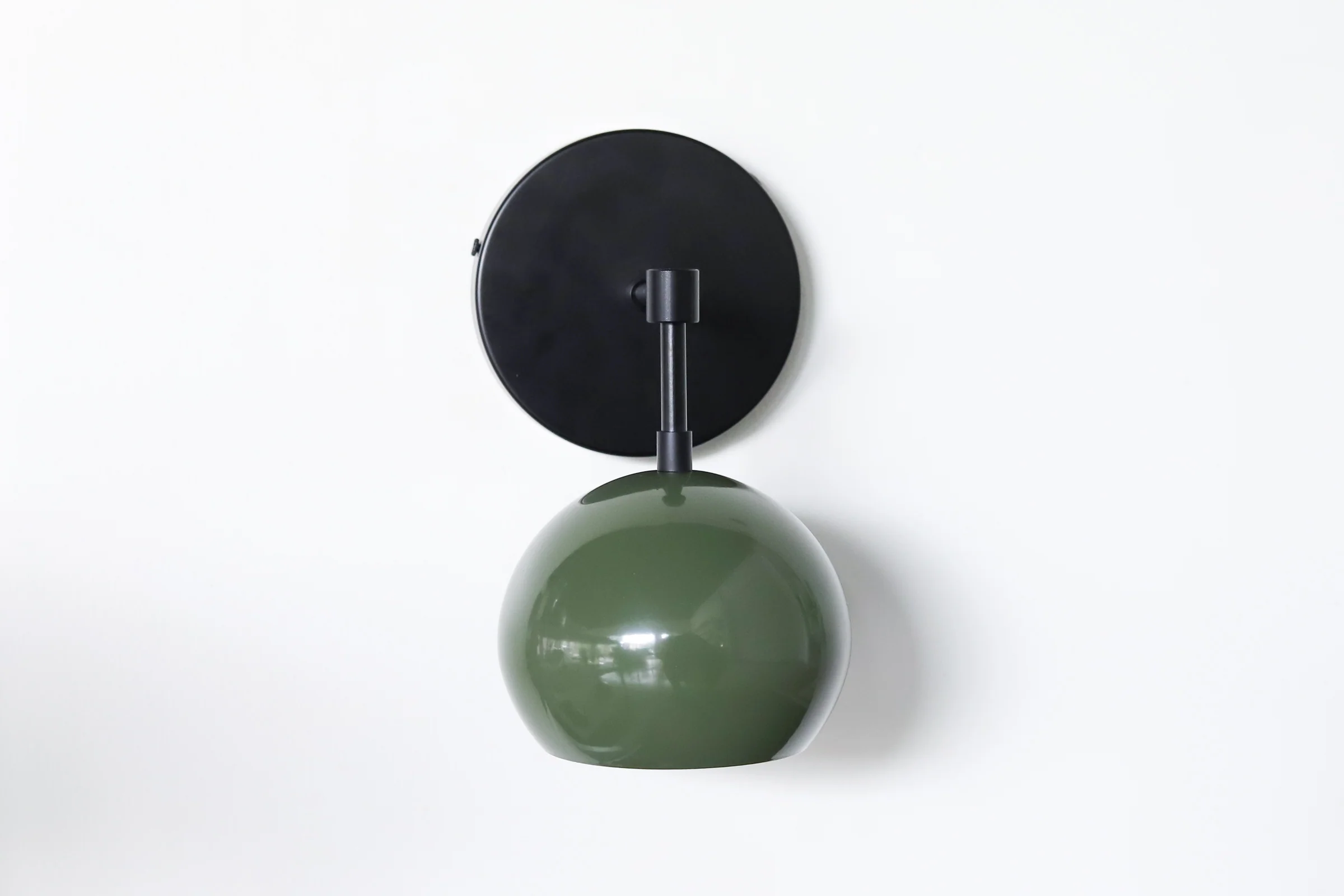 Loa Sconce with Olive Shade - Image 13