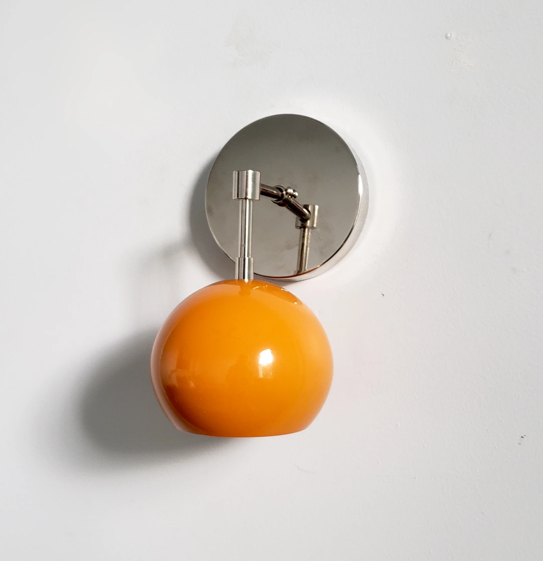 Loa Sconce with Orange Peel Shade - Image 5