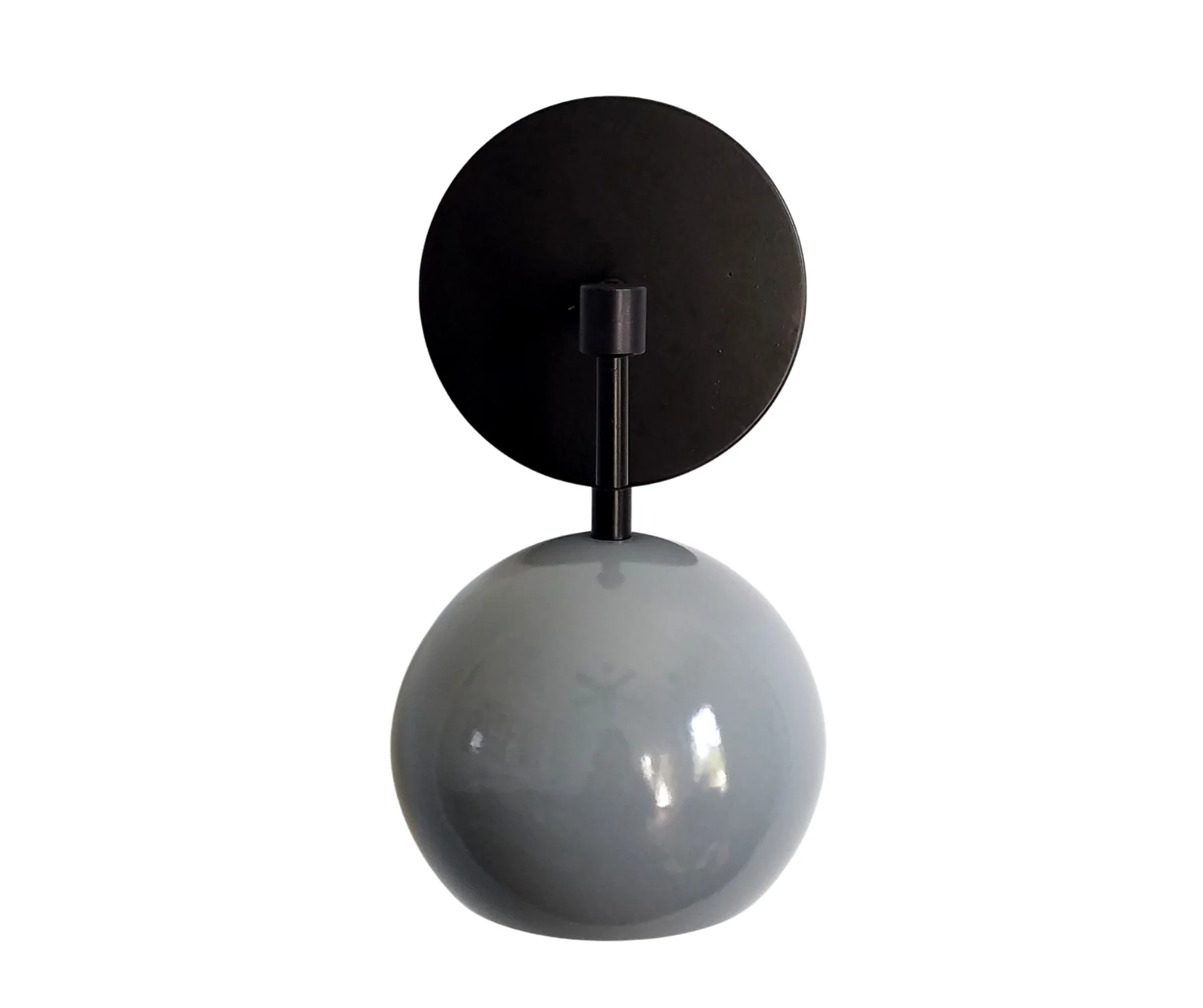 Loa Sconce with Slate Grey Shade