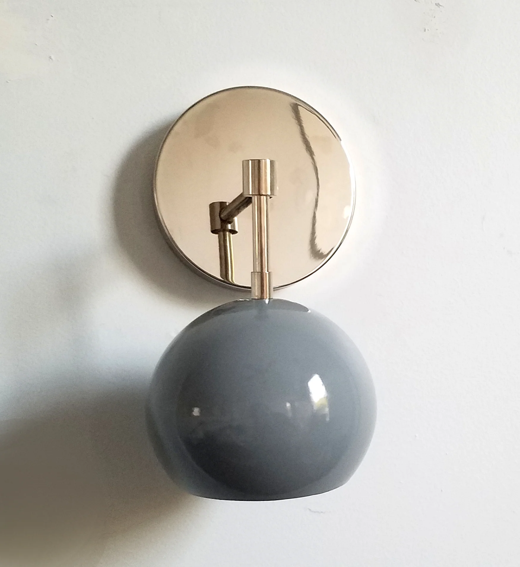 Loa Sconce with Slate Grey Shade - Image 5