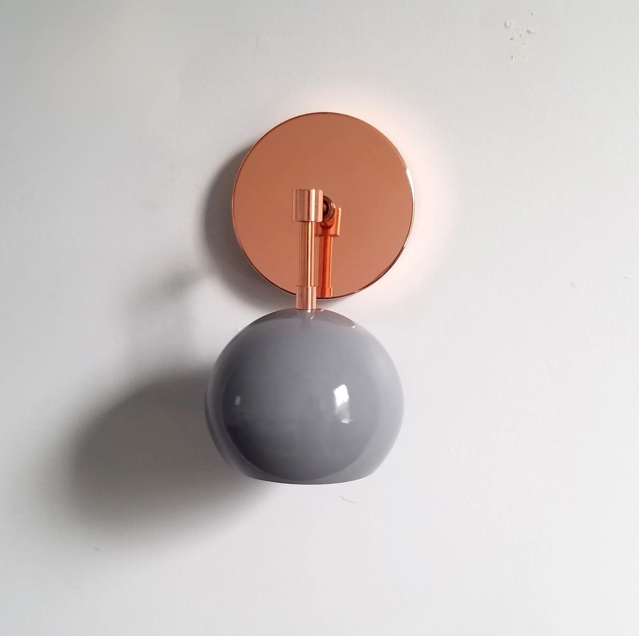 Loa Sconce with Slate Grey Shade - Image 7