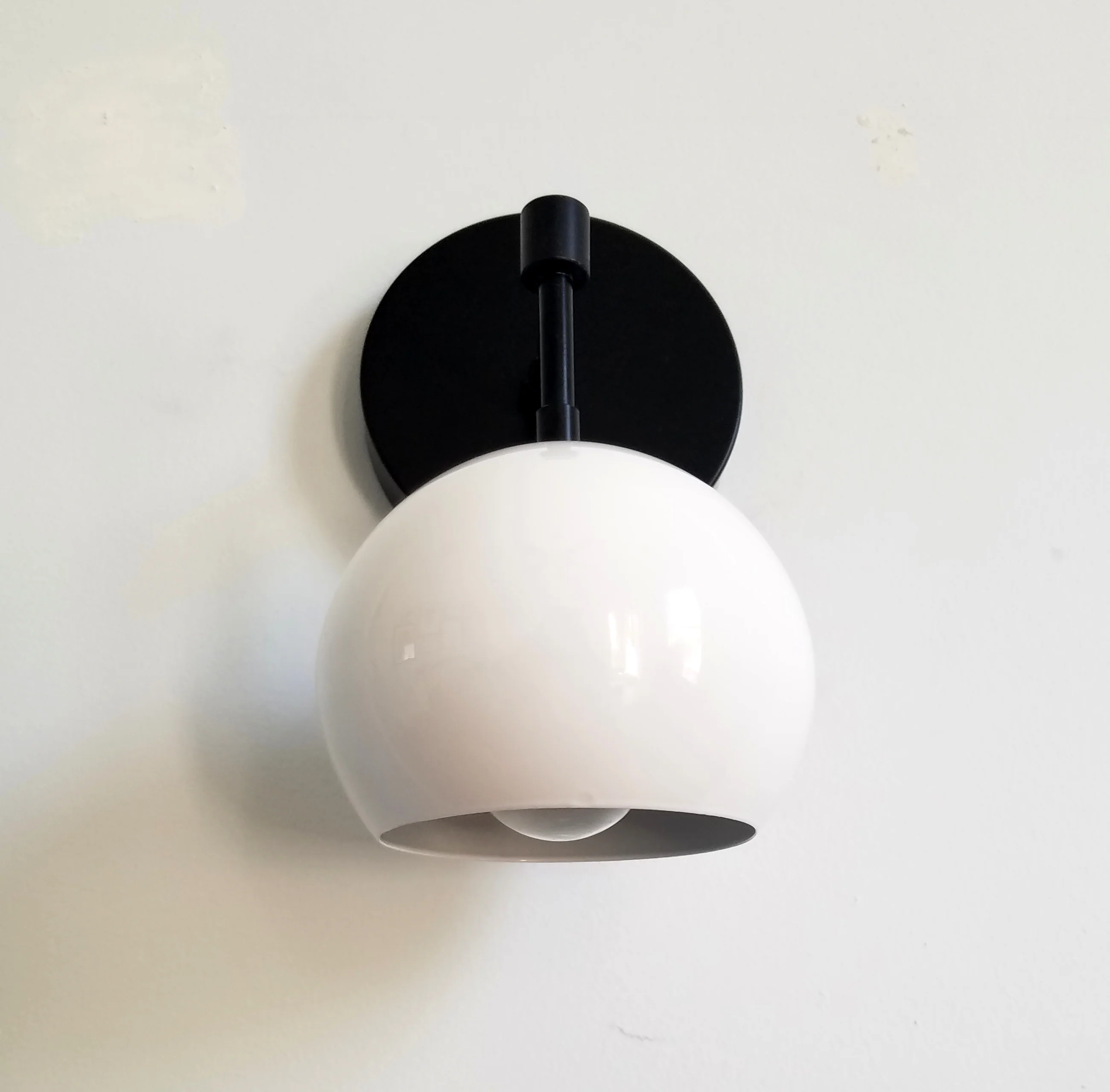 Loa Sconce with White Shade - Image 10