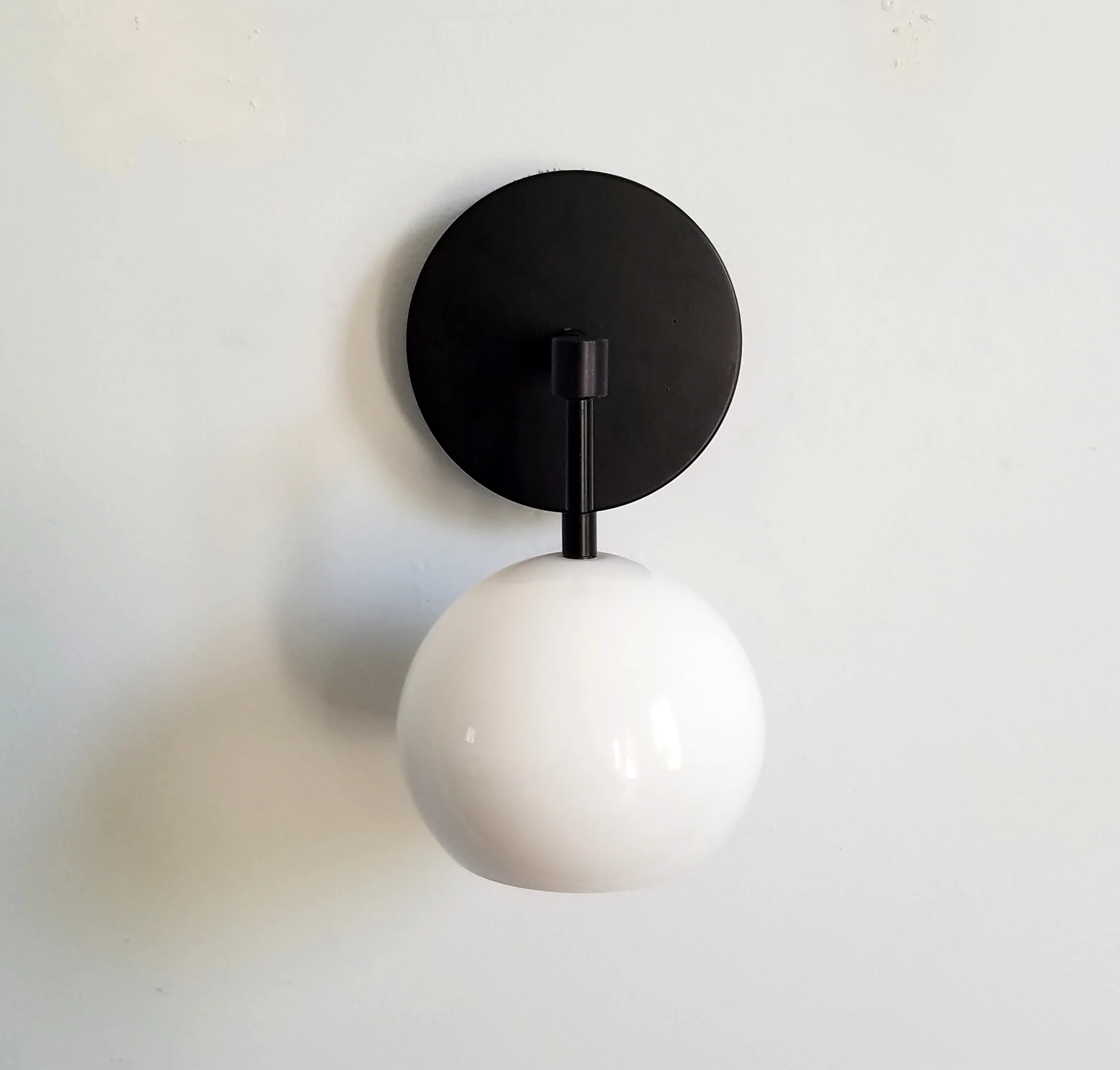 Loa Sconce with White Shade - Image 8