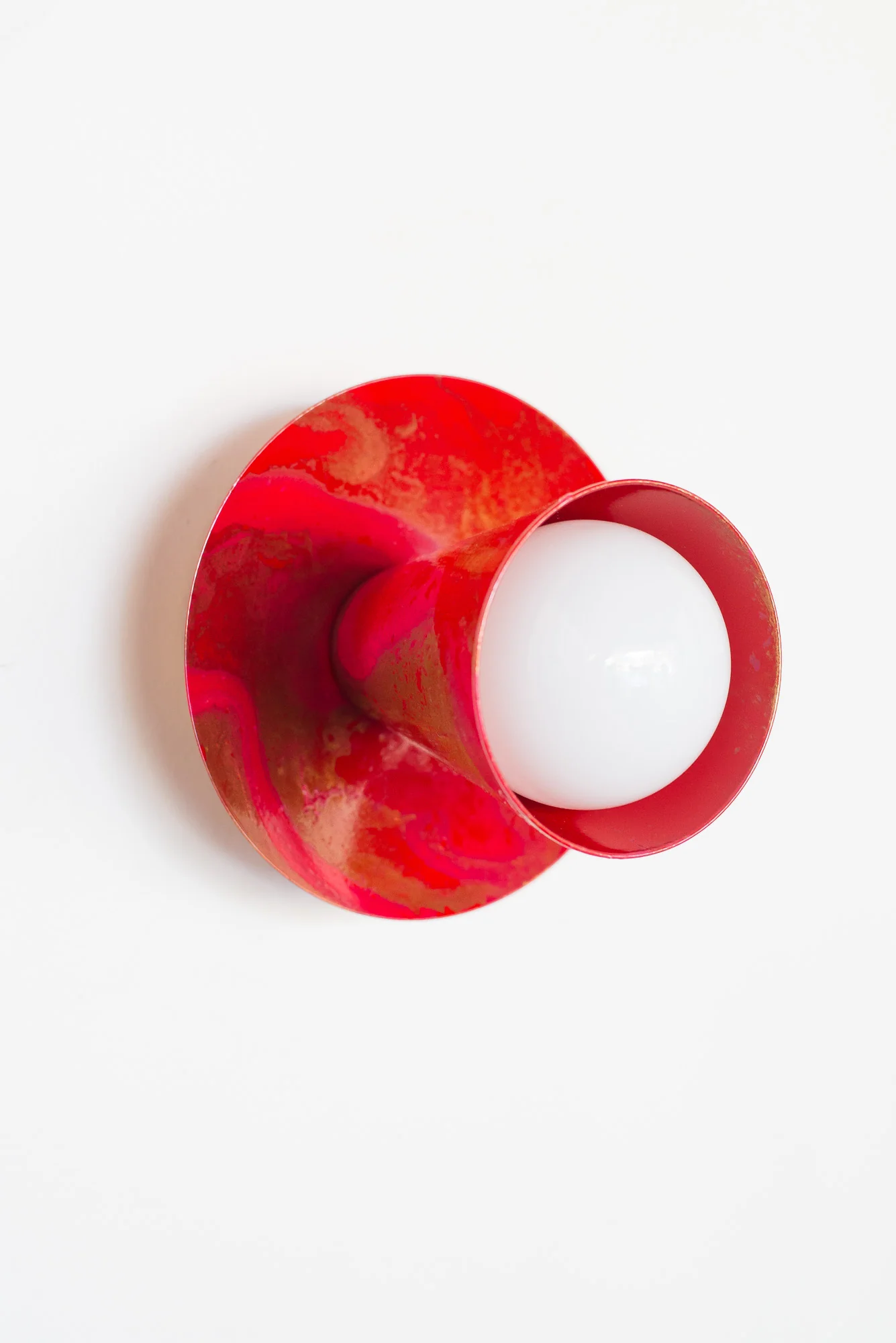 Marbled Sonny Sconce or Flushmount Ceiling Light - Image 10