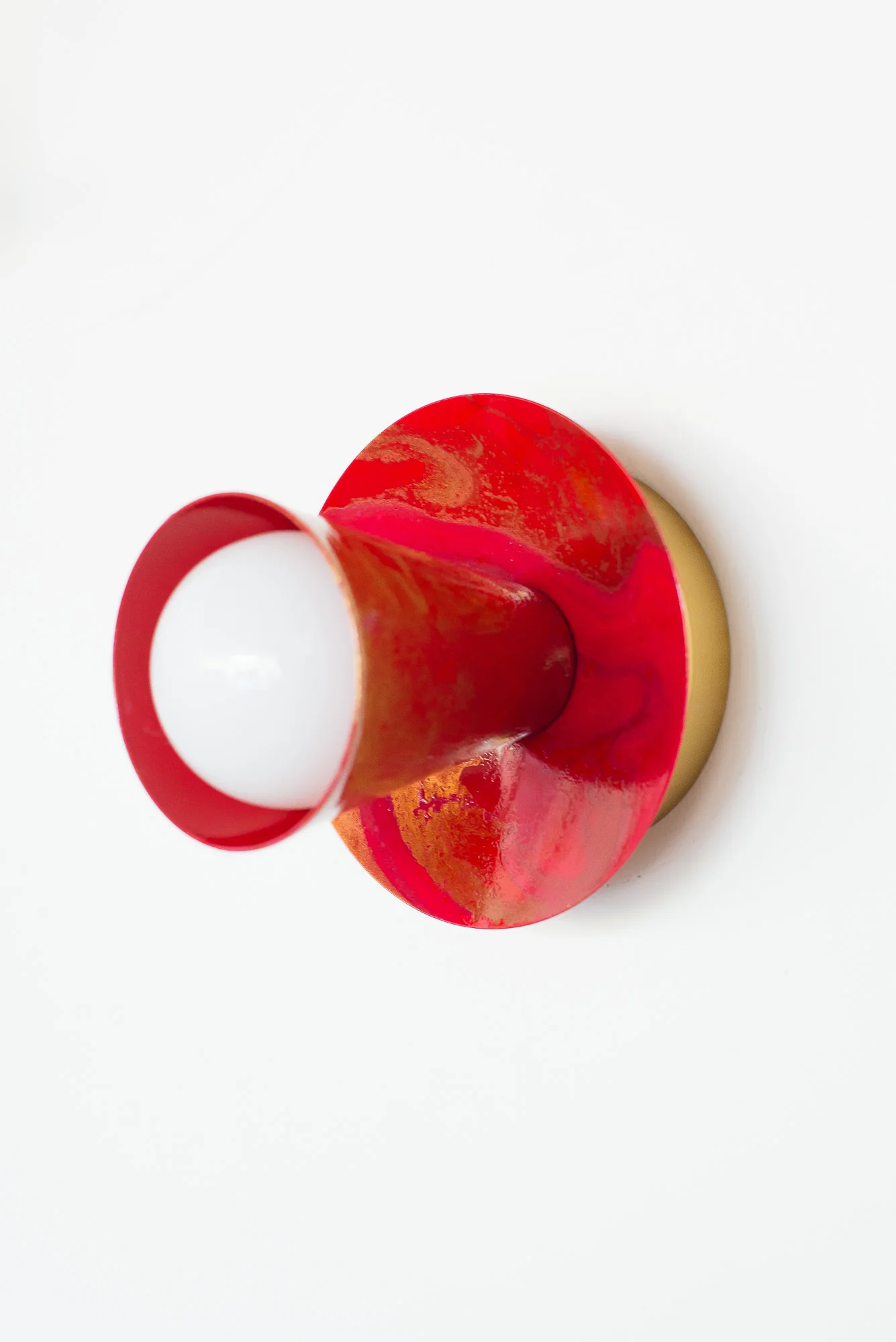 Marbled Sonny Sconce or Flushmount Ceiling Light - Image 2