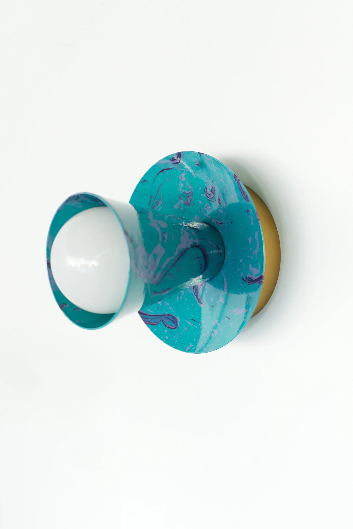 Marbled Sonny Sconce or Flushmount Ceiling Light - Image 6
