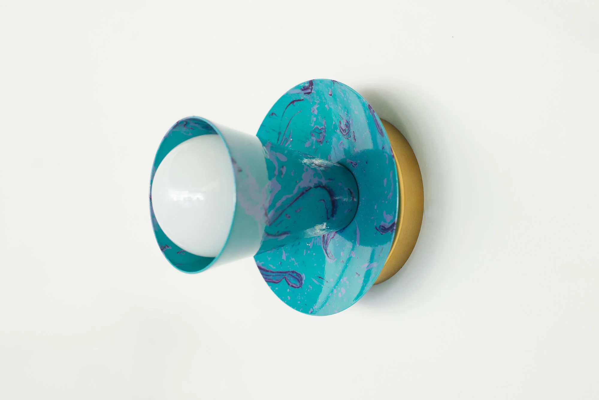Marbled Sonny Sconce or Flushmount Ceiling Light - Image 7