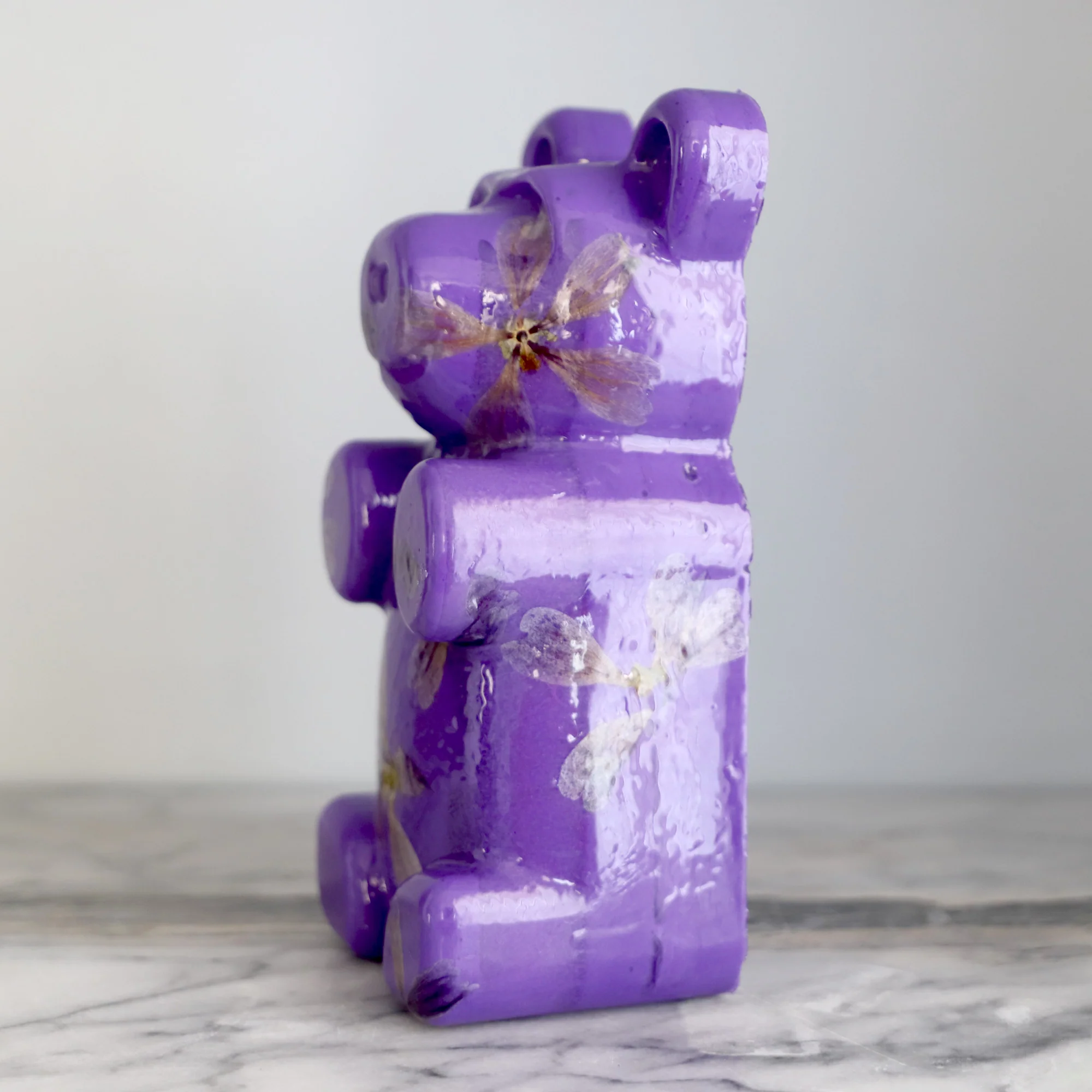 Purple Flower Bear - Image 3
