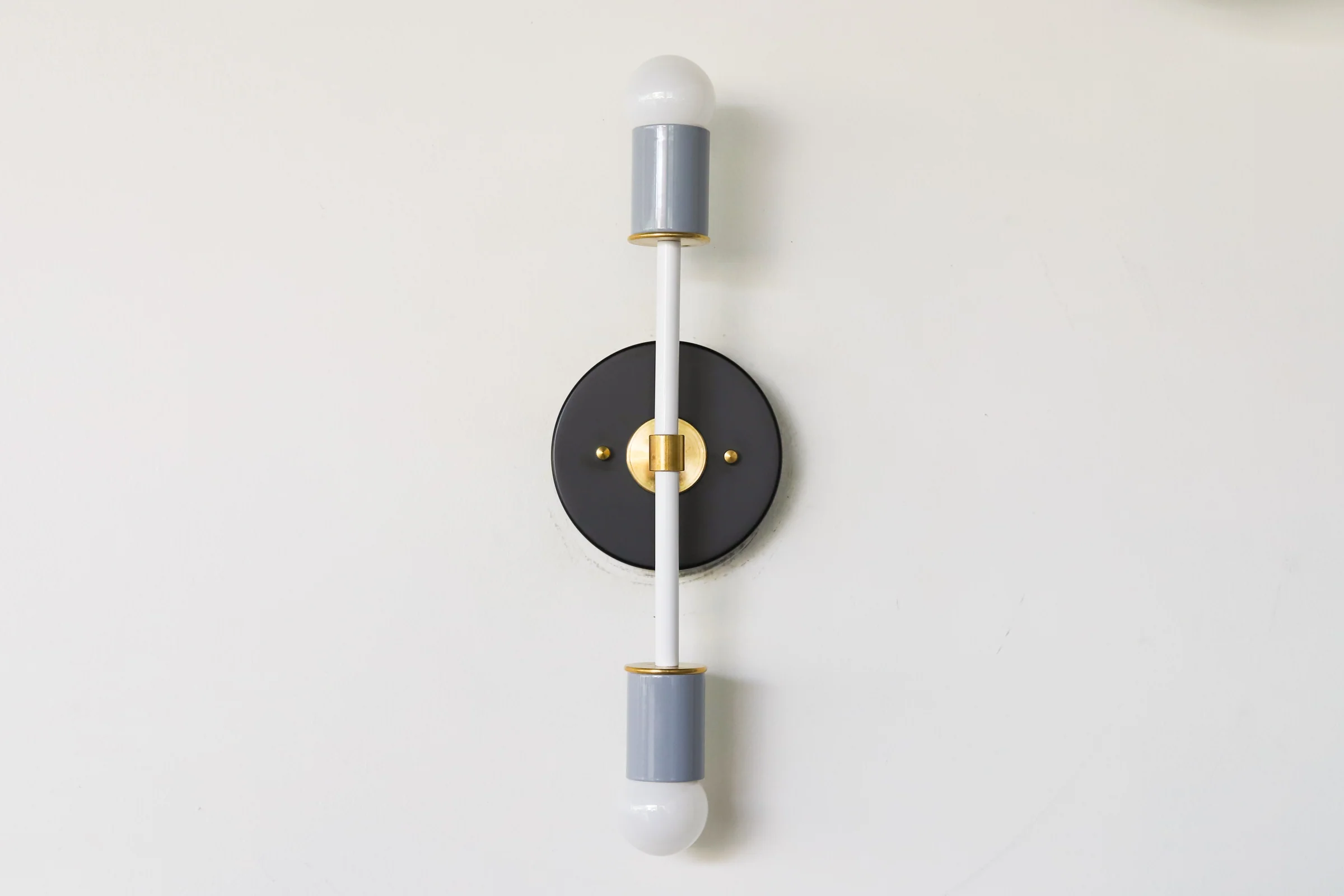 Quick Ship Colorblocked Medium Thalia Sconce - Image 3