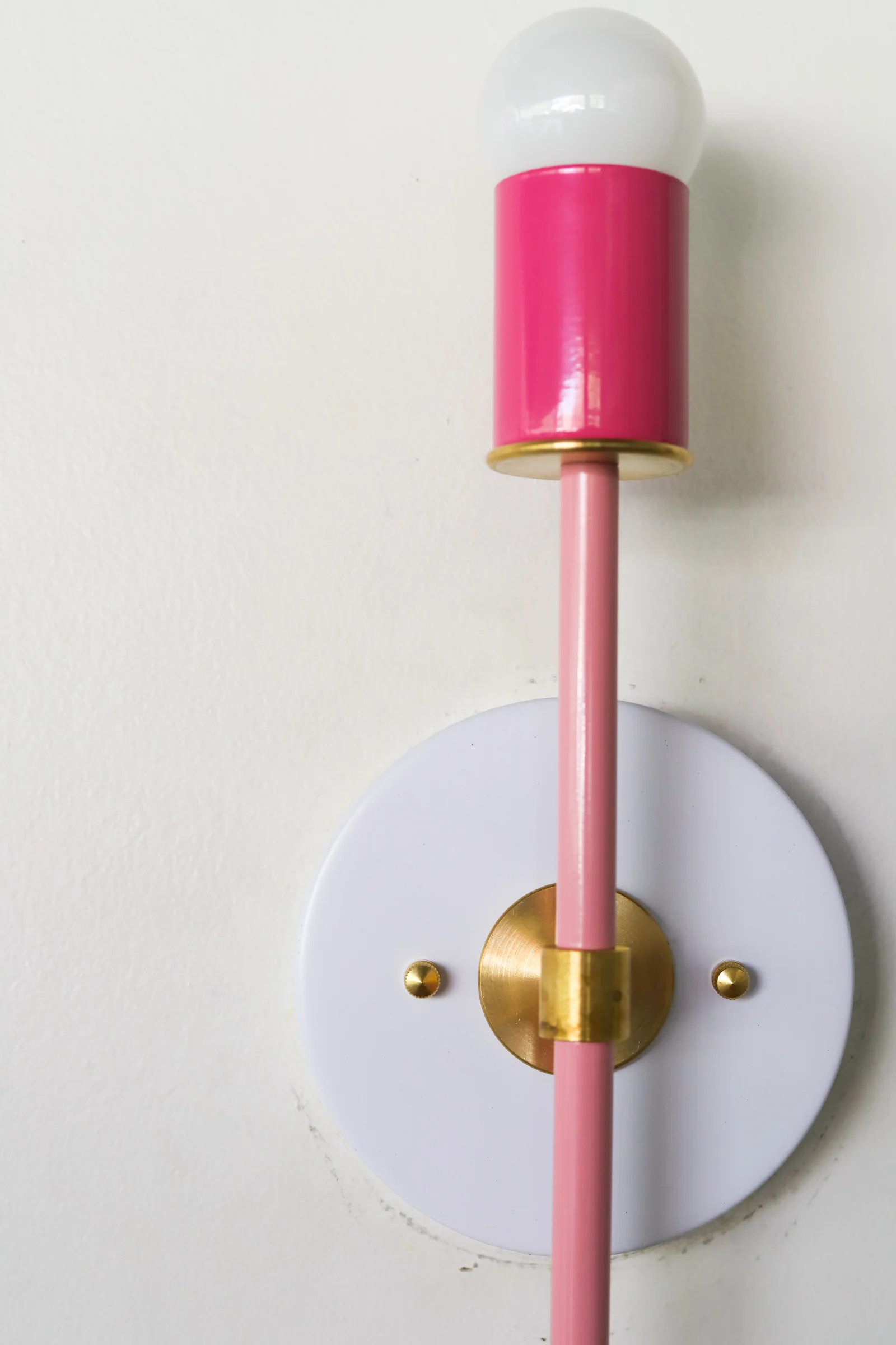 Quick Ship Colorblocked Medium Thalia Sconce - Image 4