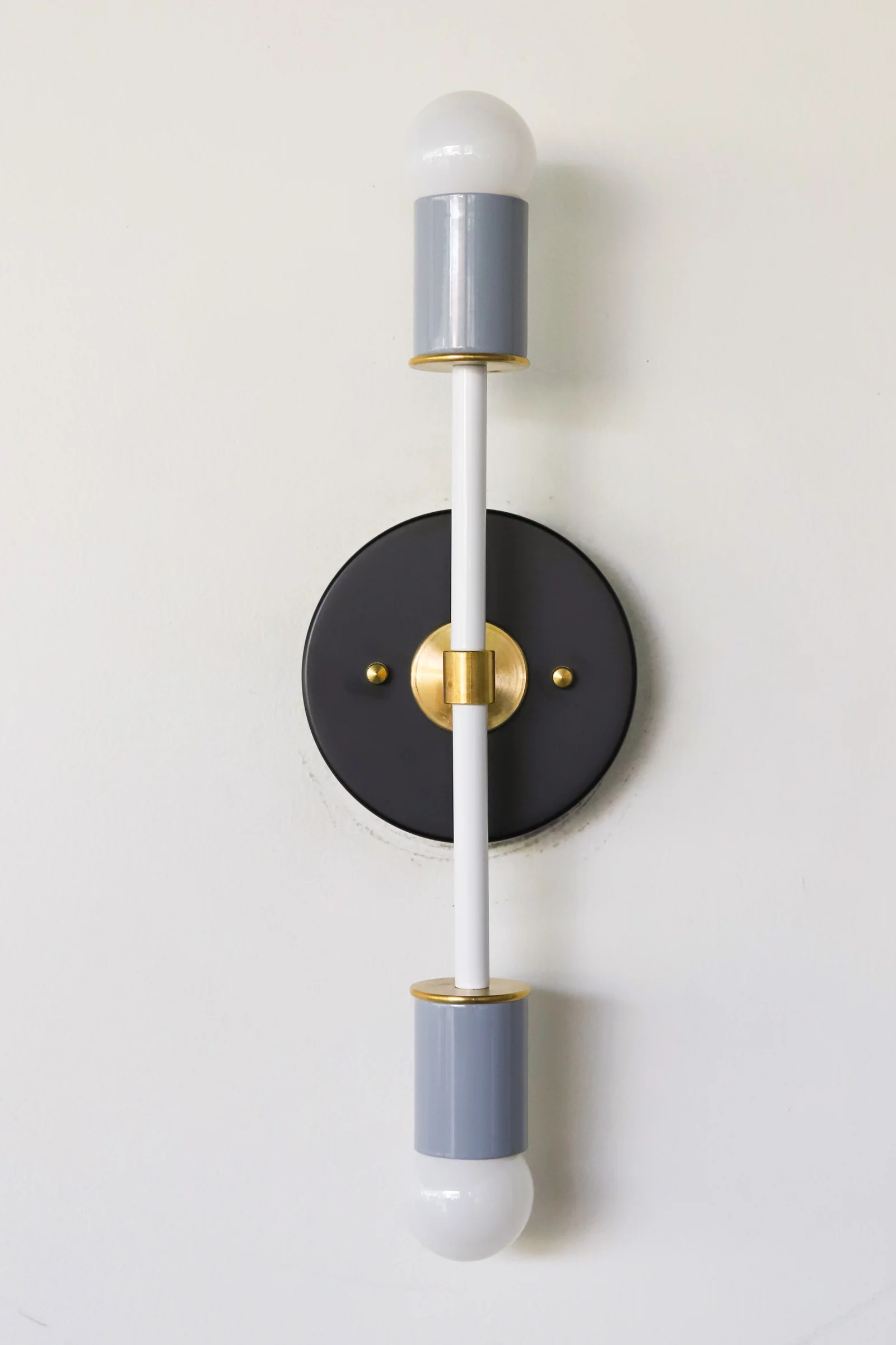 Quick Ship Colorblocked Medium Thalia Sconce - Image 5