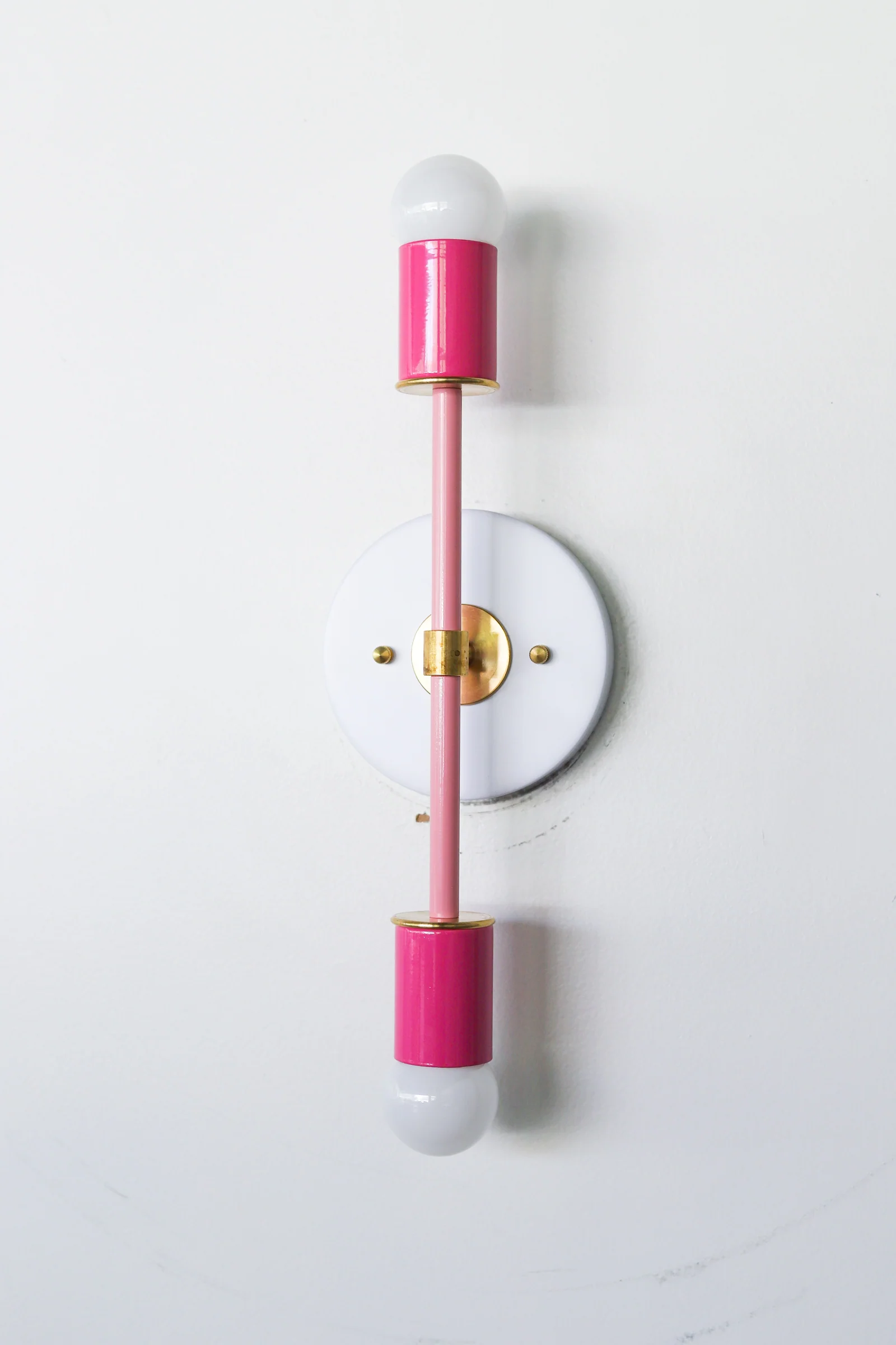 Quick Ship Colorblocked Medium Thalia Sconce - Image 6