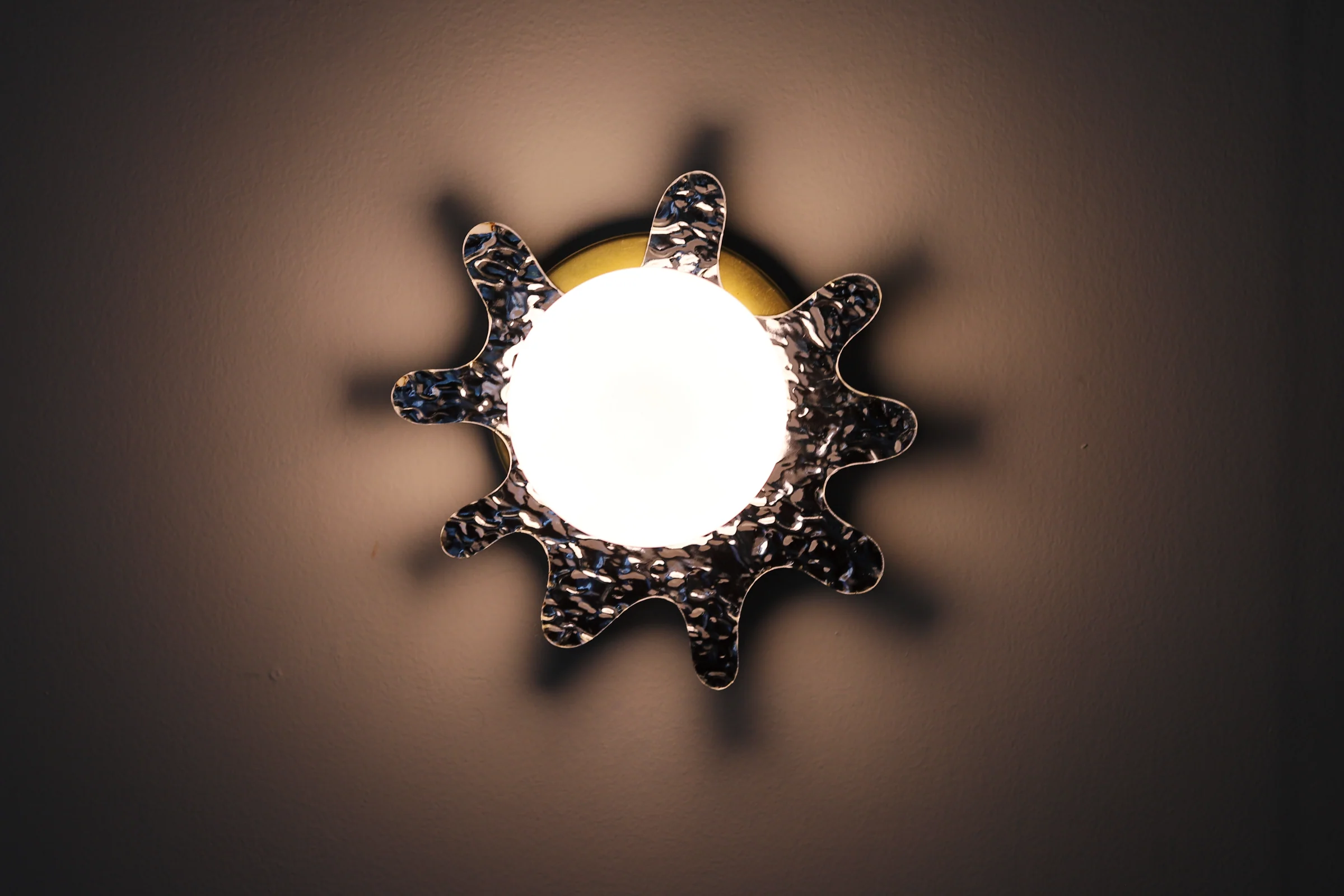 Splat Sconce or Flushmount LIght Fixture - Image 4