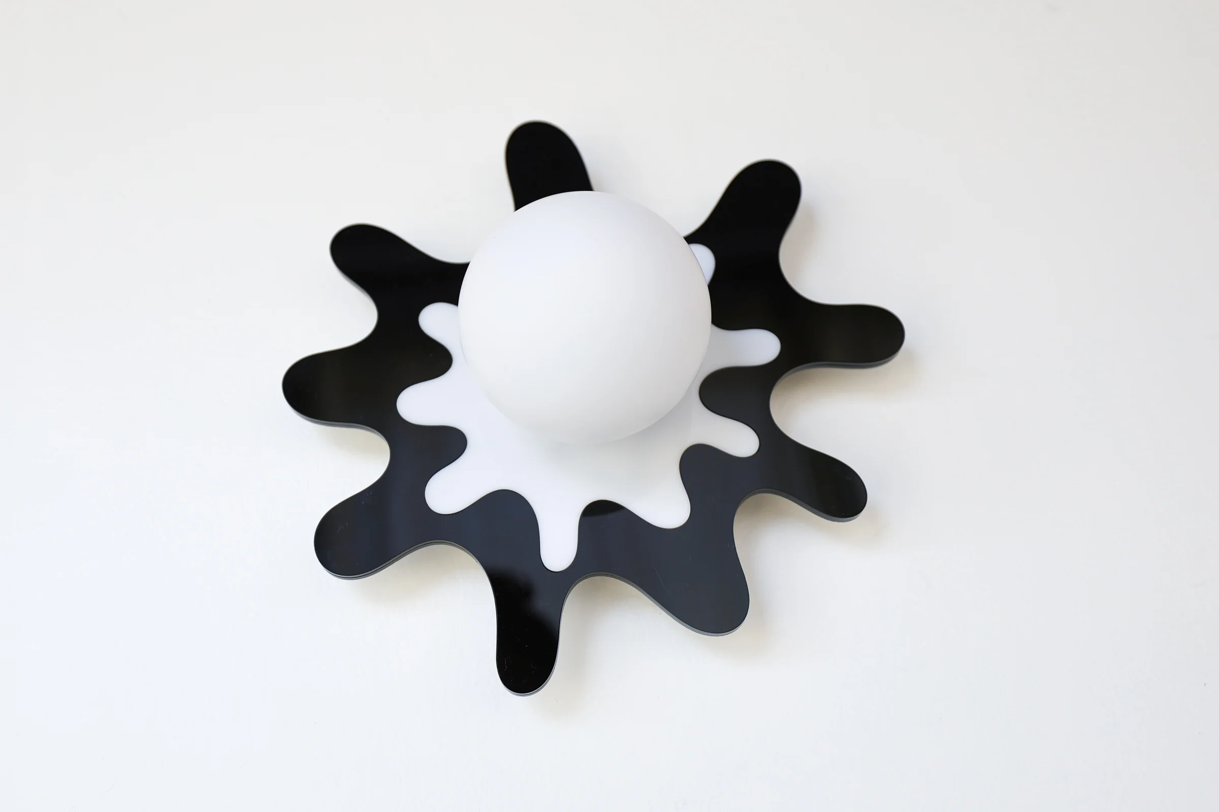 Splat Two-Color Sconce or Flushmount LIght Fixture - Image 11