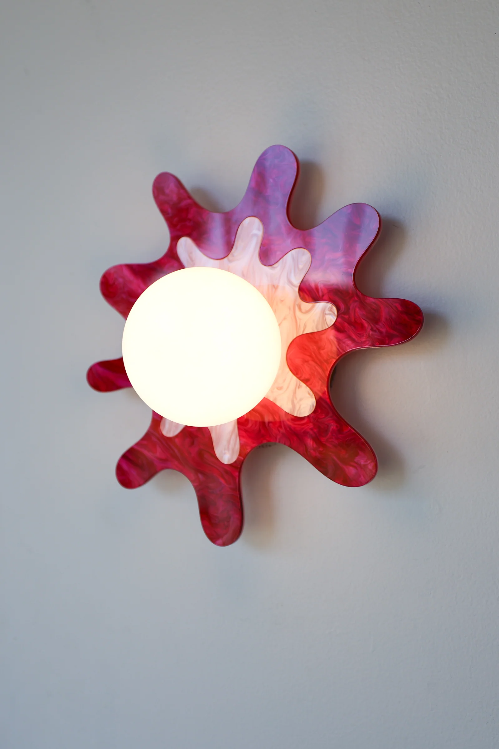 Splat Two-Color Sconce or Flushmount LIght Fixture - Image 15