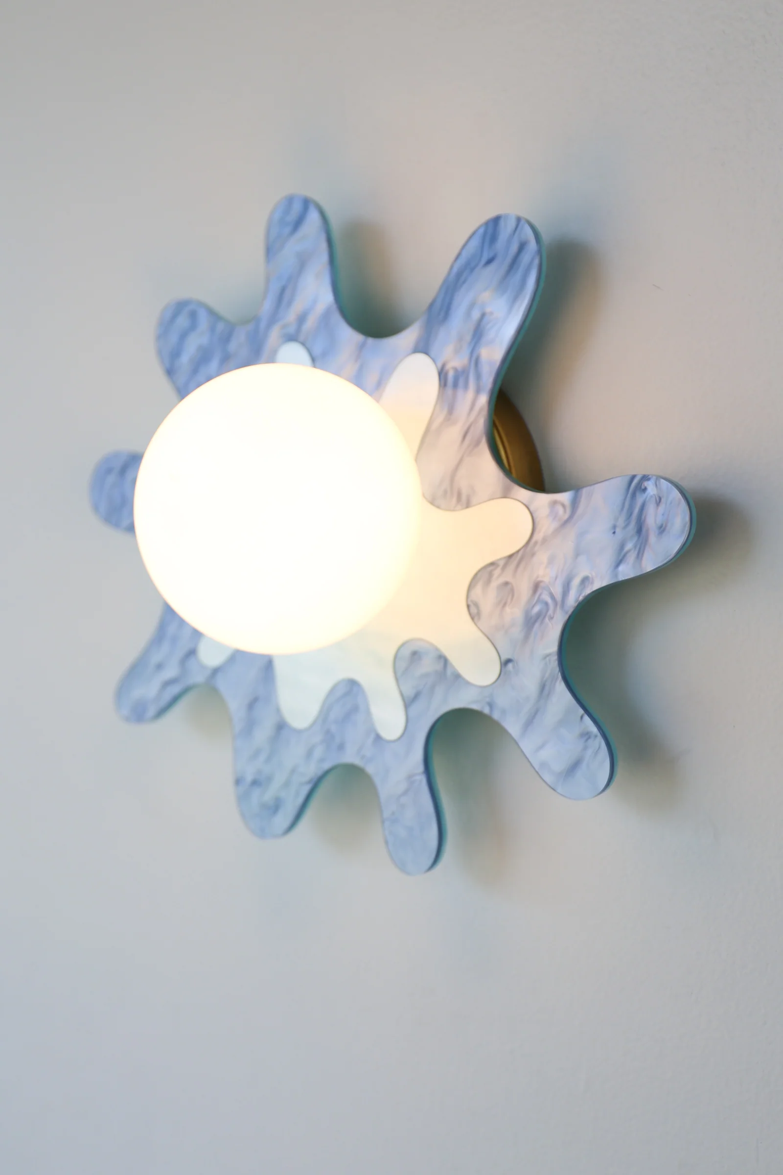 Splat Two-Color Sconce or Flushmount LIght Fixture - Image 18