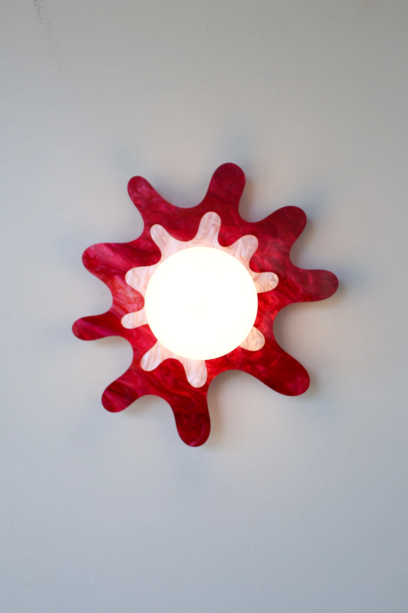 Splat Two-Color Sconce or Flushmount LIght Fixture - Image 21