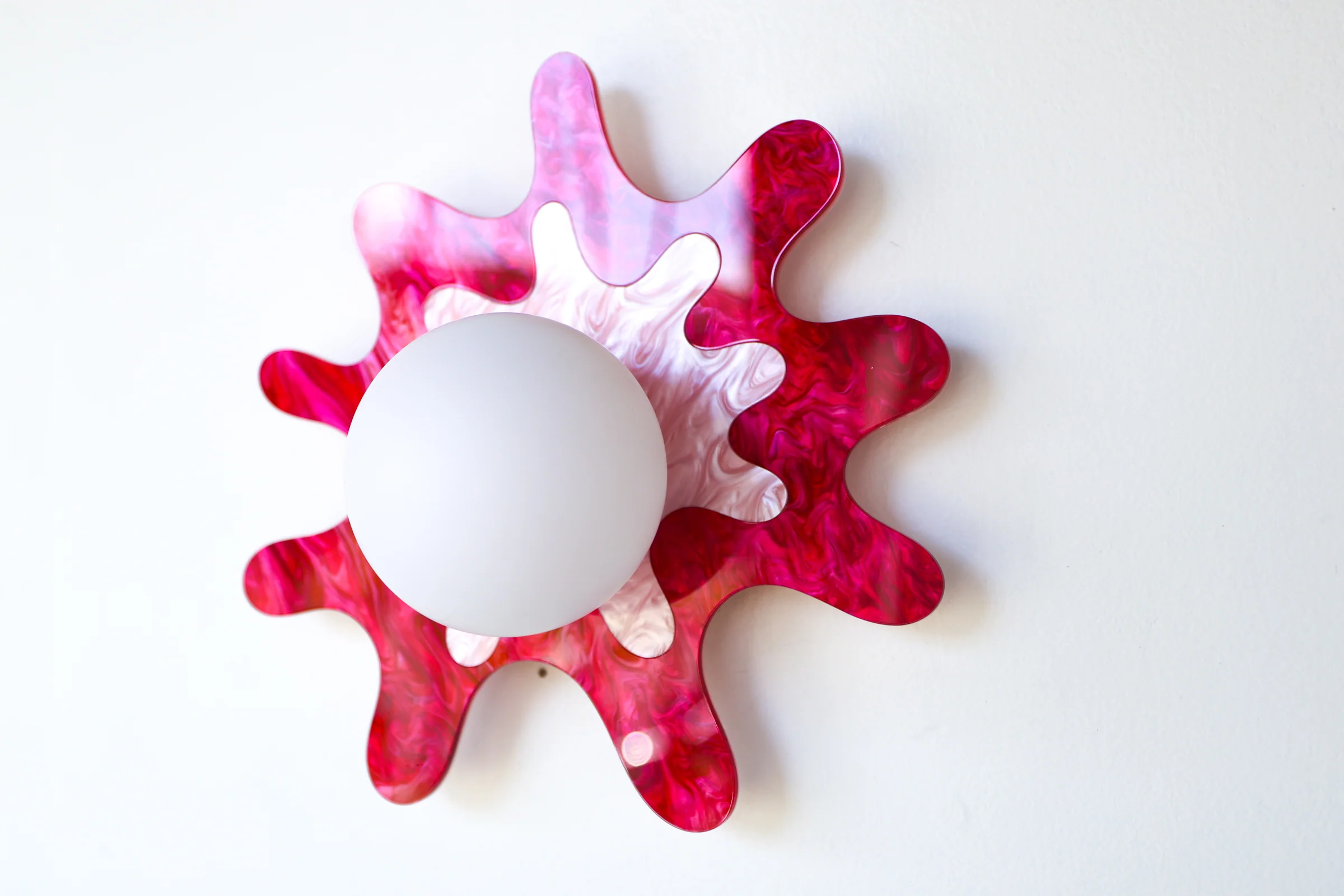 Splat Two-Color Sconce or Flushmount LIght Fixture - Image 25